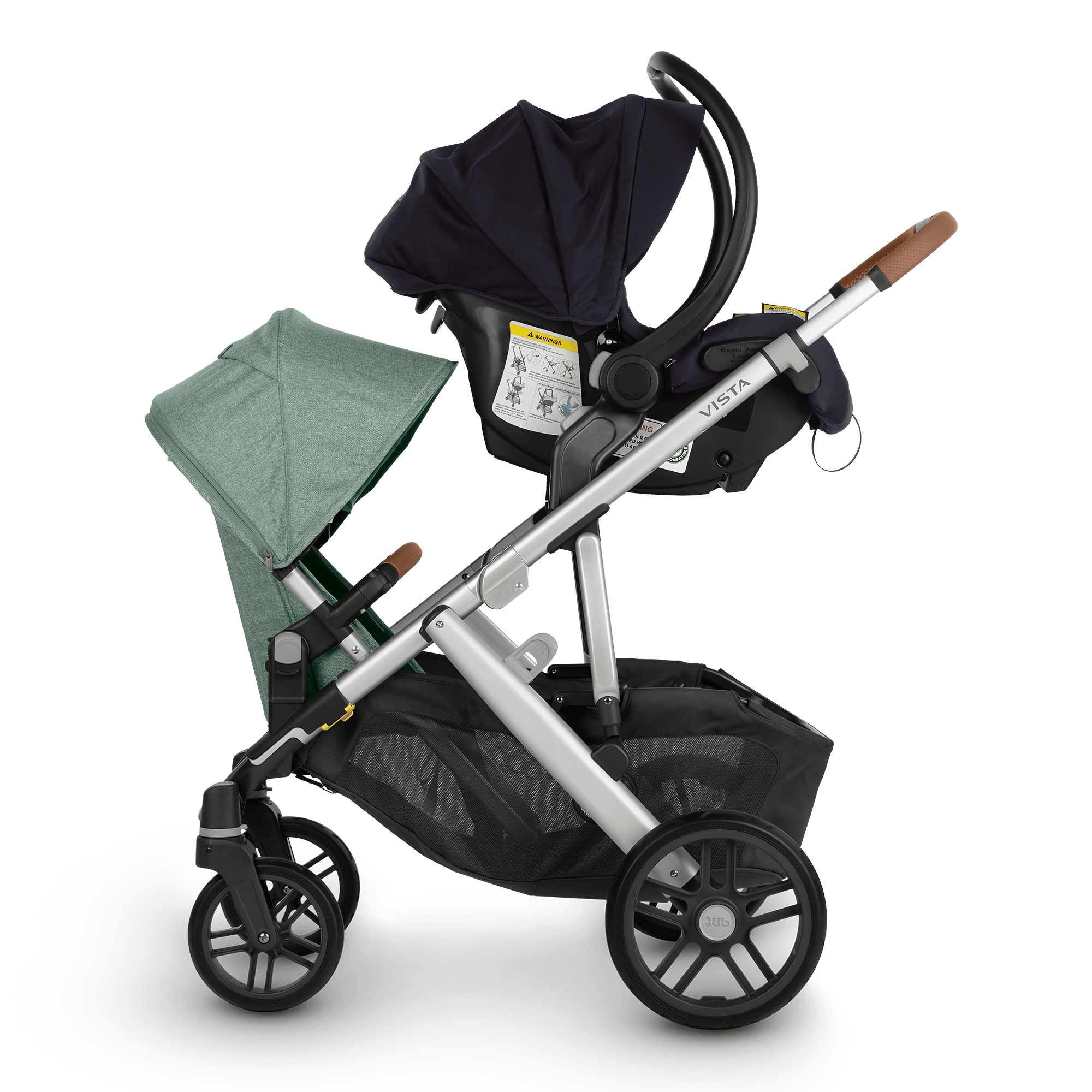 Adapter, UPPAbaby, Schwarz – Produktansicht