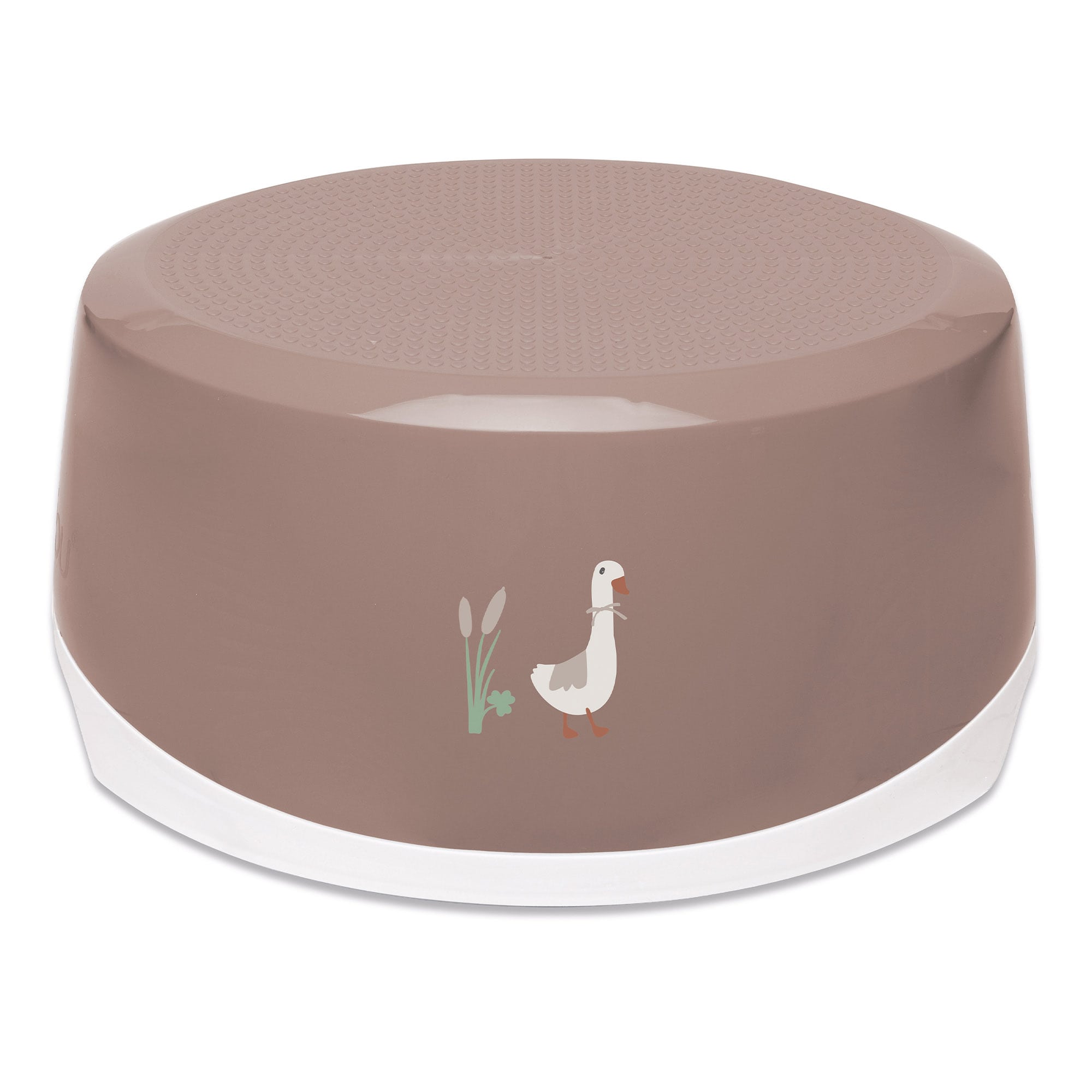 Tritthocker, bébé-jou, Braun – Besonderheit: große Trittfläche