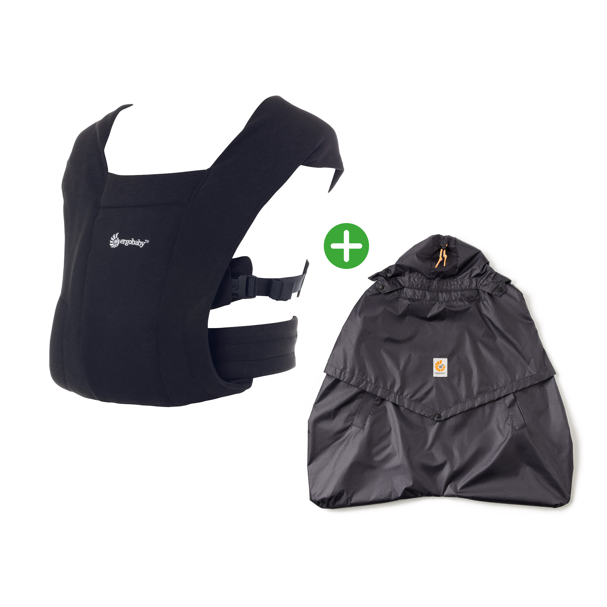 Babytragen, ERGObaby, Schwarz – Produktansicht