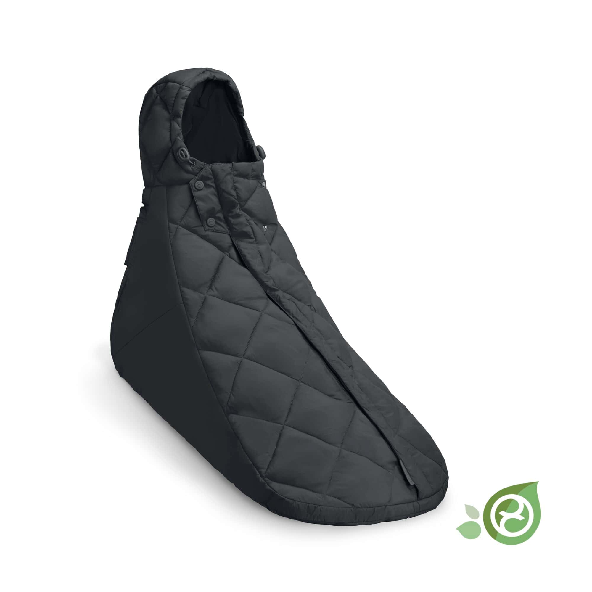 Fußsäcke, cybex, Schwarz – Produktansicht