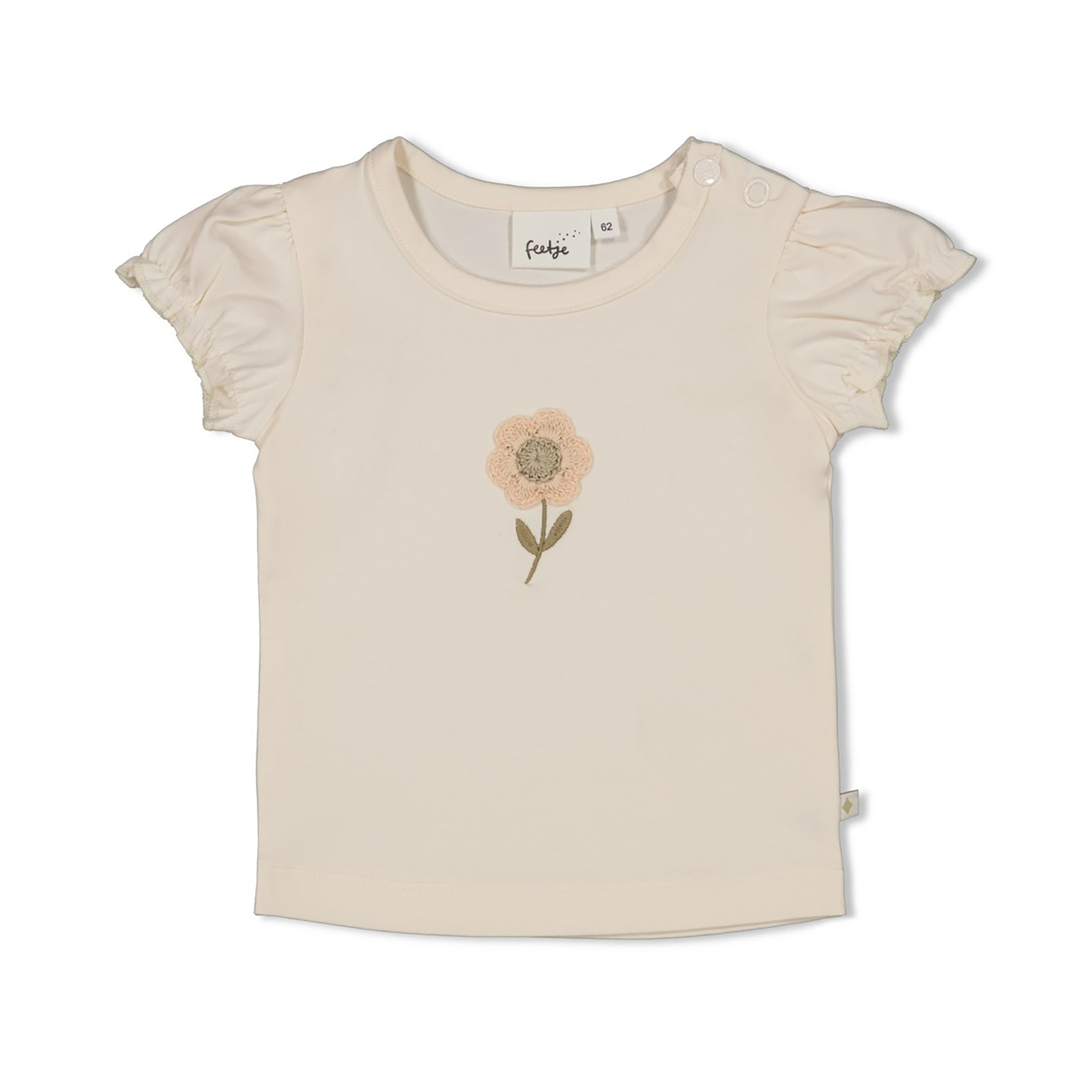 Kurzarmshirts, FEETJE, Beige – Produktansicht