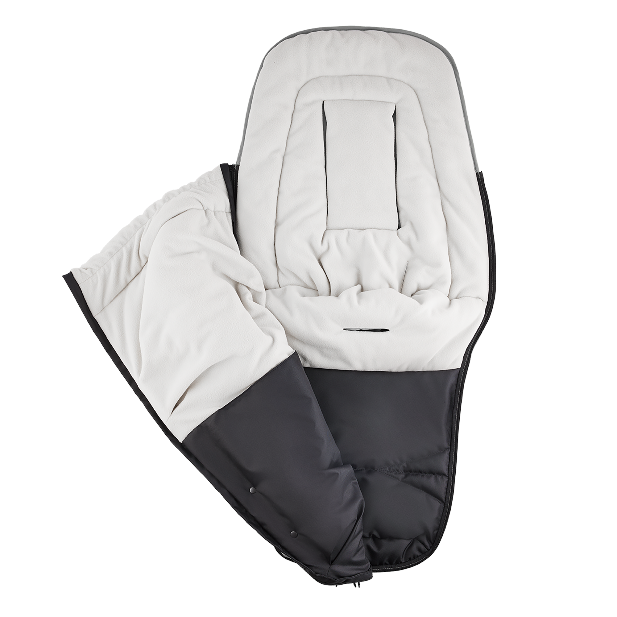 Fußsäcke & Decken, easywalker, Schwarz – Produktansicht