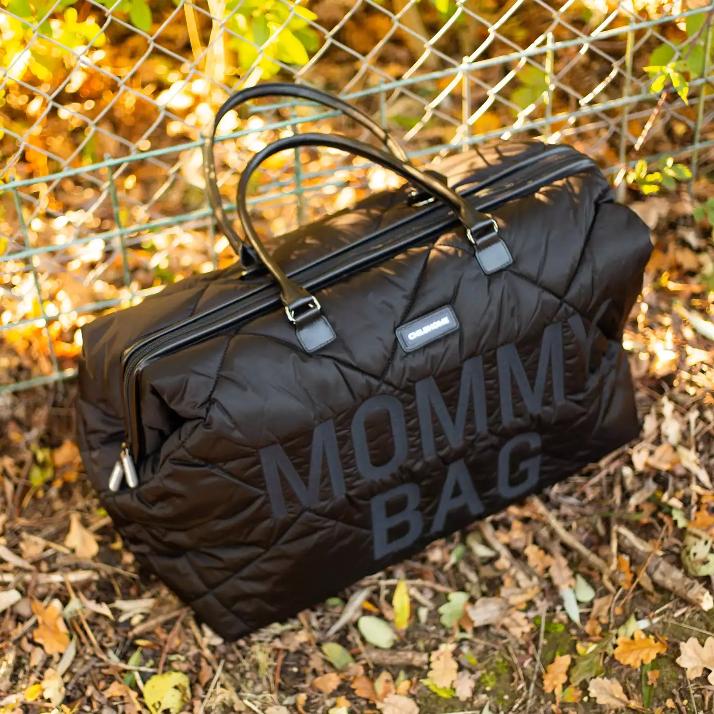 Wickeltaschen, CHILDHOME, Schwarz – Produktansicht