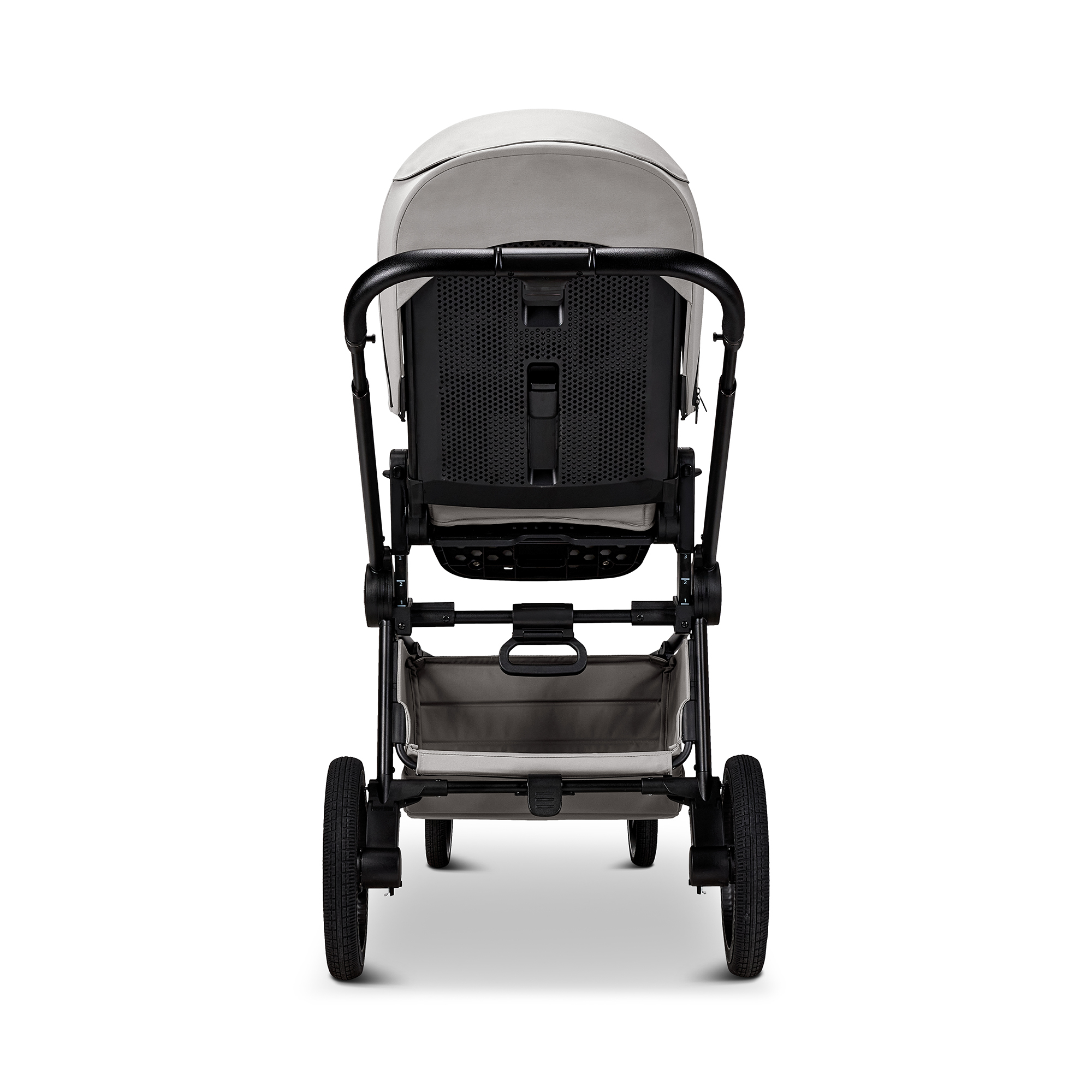 Kombi-Kinderwagen, MOON, Grau – Produktansicht