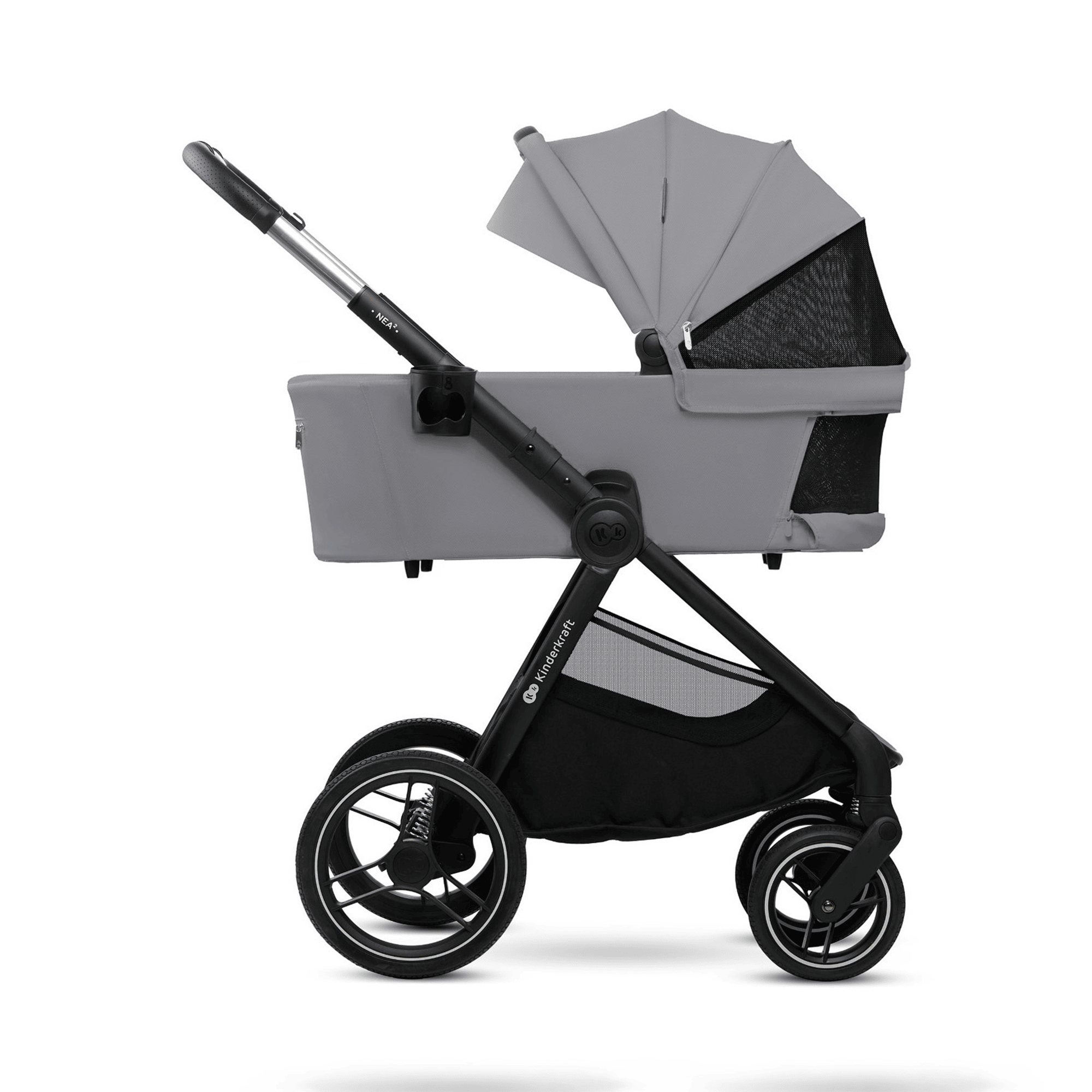 Kombi-Kinderwagen, Kinderkraft, Grau – Produktansicht