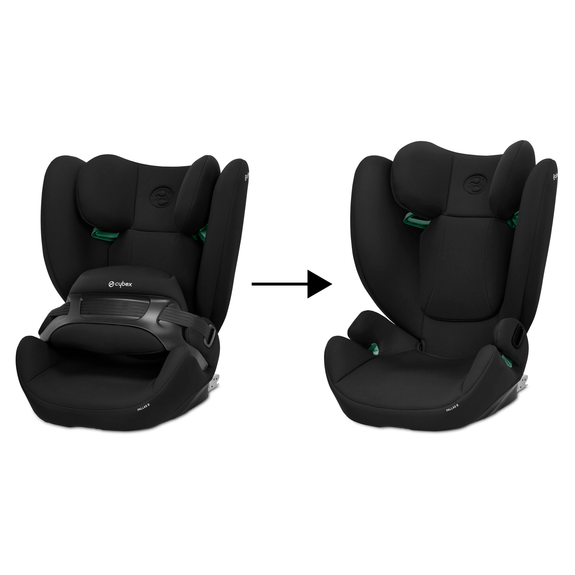Kindersitze 9-36 kg, Gruppe 1/2/3, cbx by cybex, Schwarz – Produktansicht