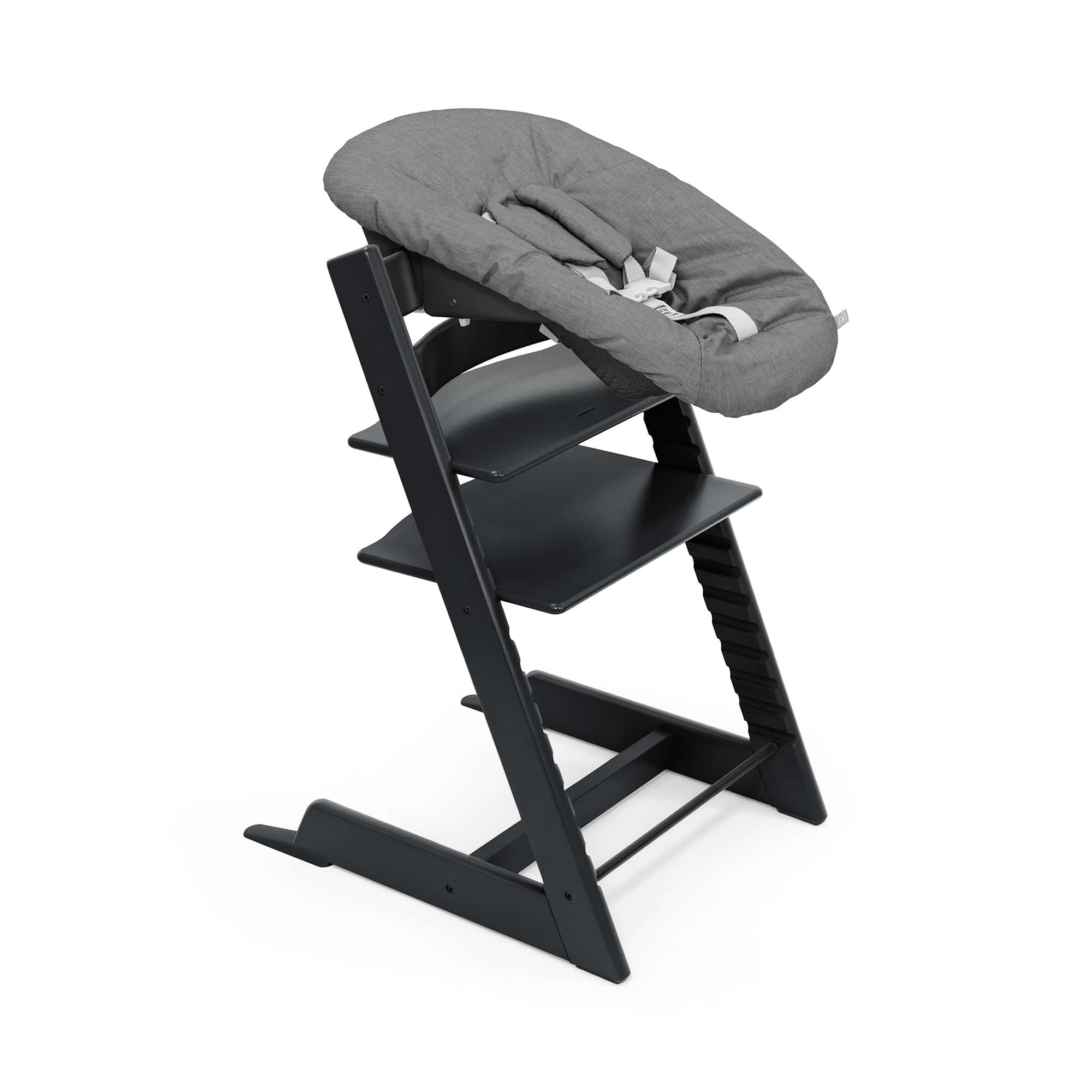 Treppenhochstühle, STOKKE, Schwarz – Produktansicht