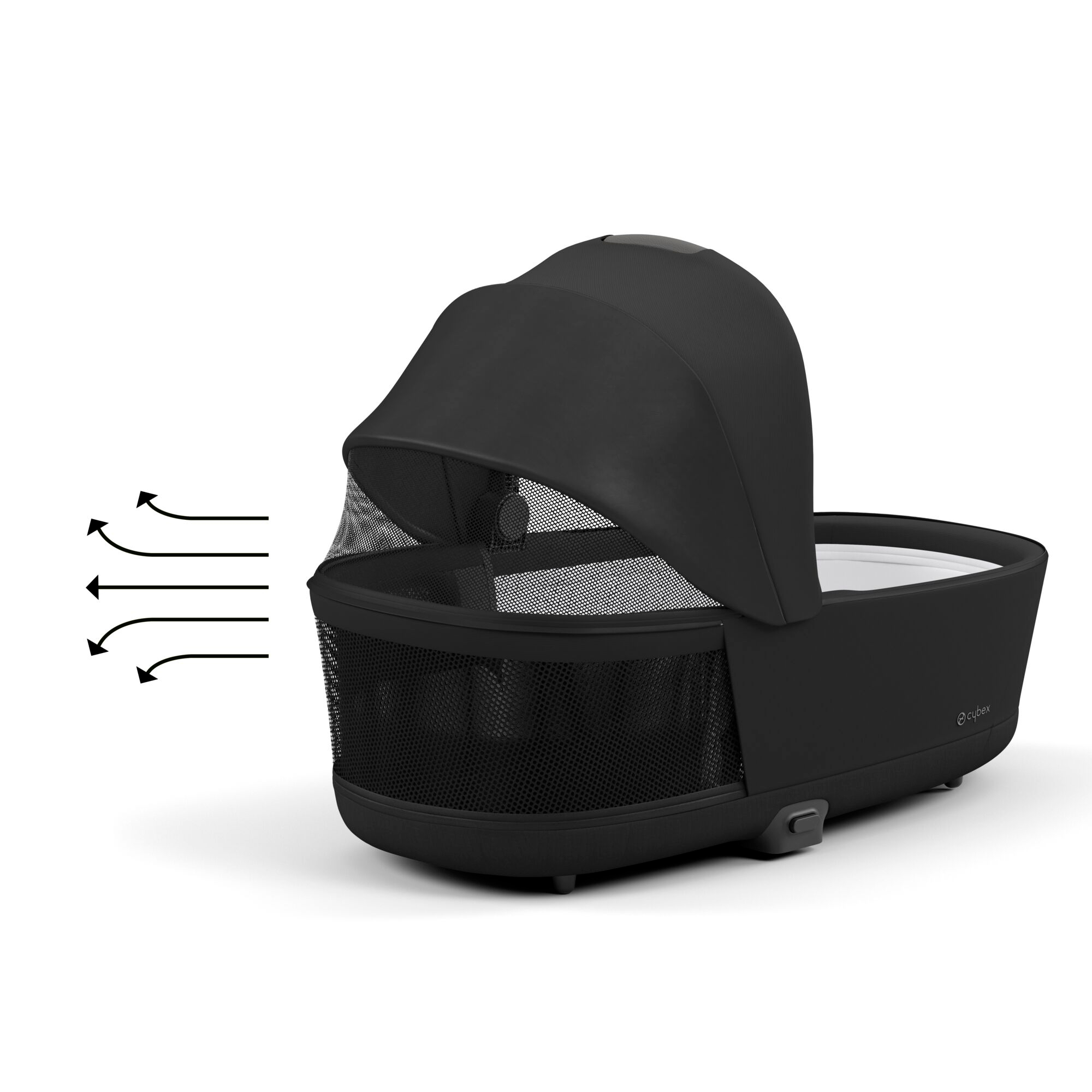 Kombi-Kinderwagen, cybex PLATINUM, Schwarz – Produktansicht