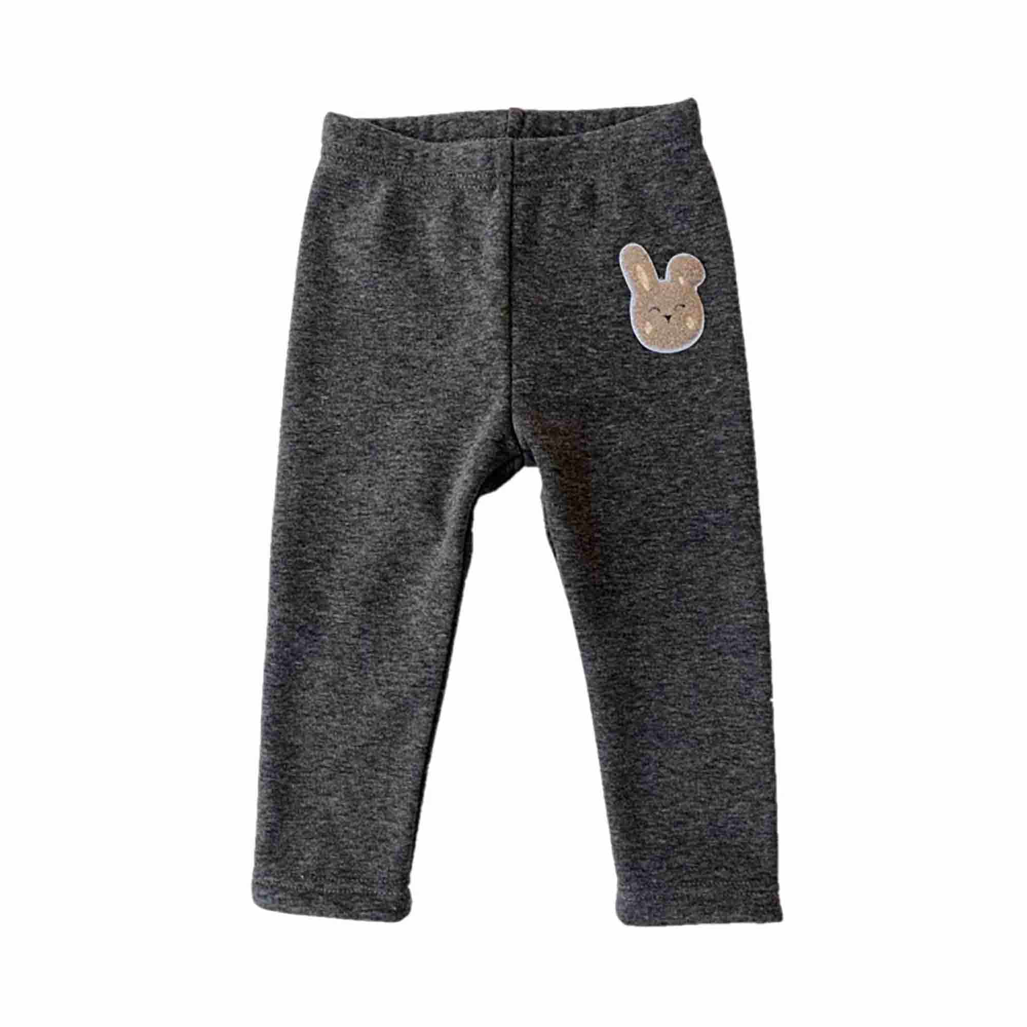 Thermoleggings, LITTLE ONE, Grau – Besonderheit: aus 32% Baumwolle