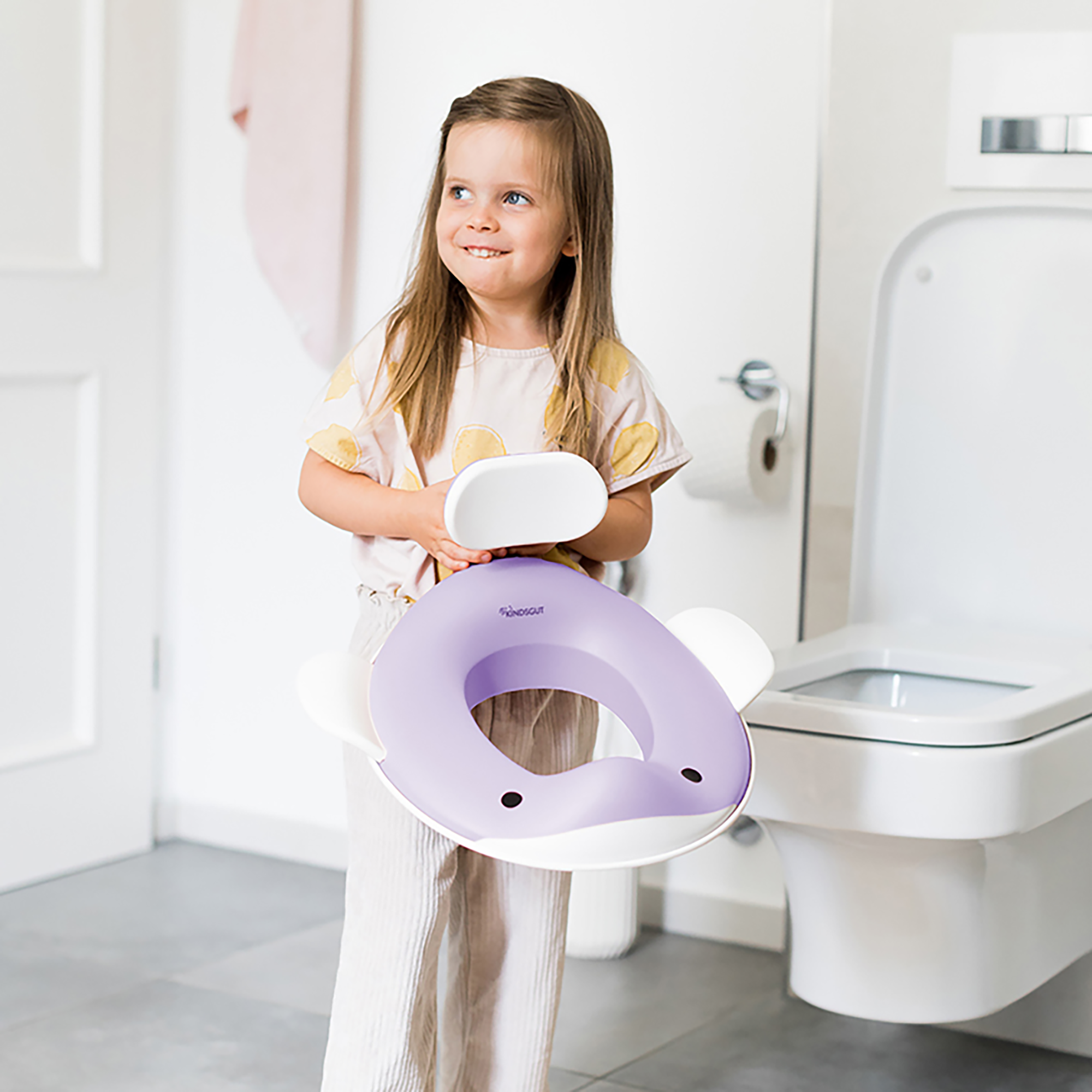 Toilettensitze, KINDSGUT, Lila – Produktansicht