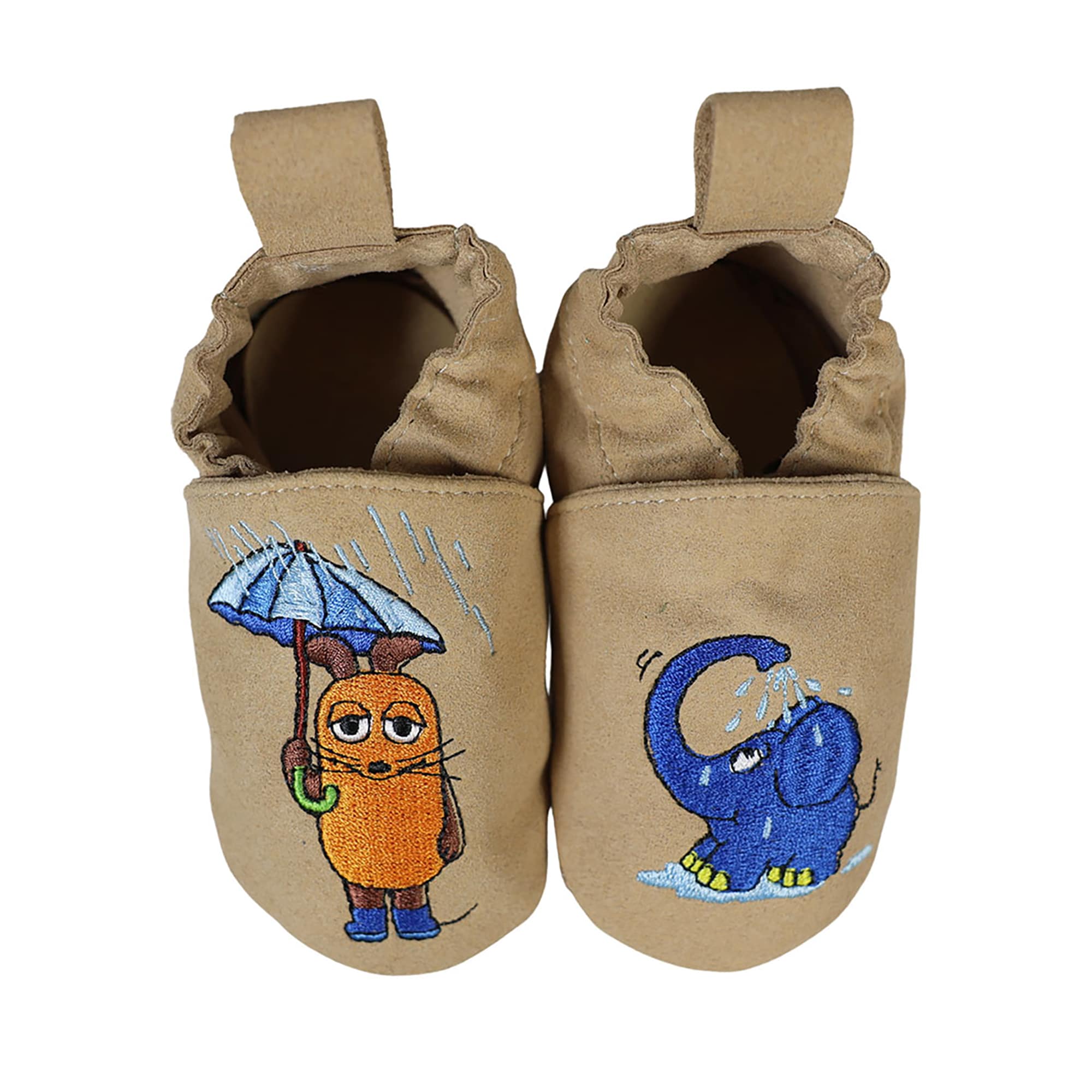 Krabbelschuhe, HOBEA – Besonderheit: schützt kleine Füße beim Krabbeln und Laufen
