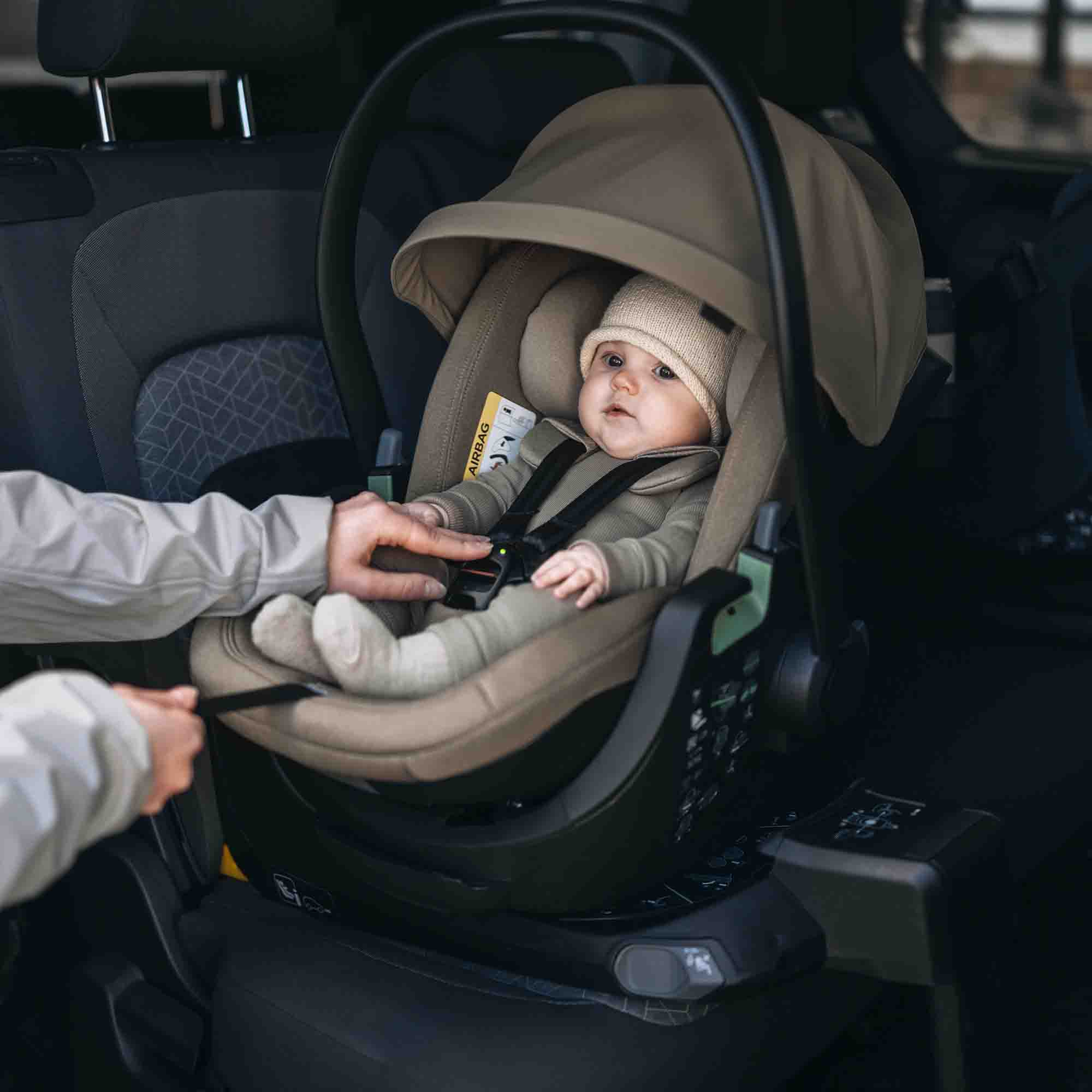Babyschalen 0-13 kg, Gruppe 0+, THULE, Grün – Besonderheit: passend für die separat erhältliche Thule Alfi Connect ISOFIX Kindersitzbasis