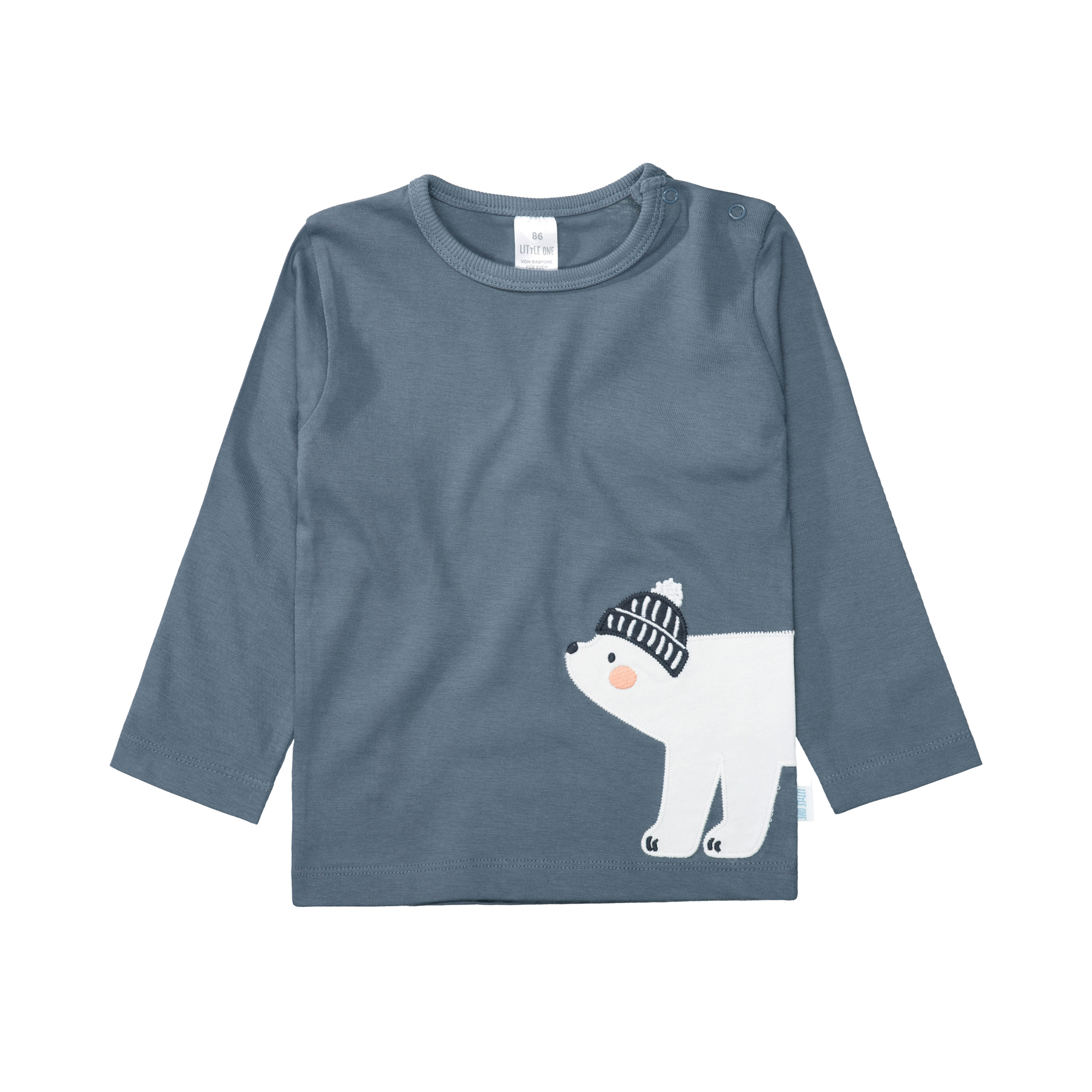 Langarmshirts, LITTLE ONE, Blau – Produktansicht