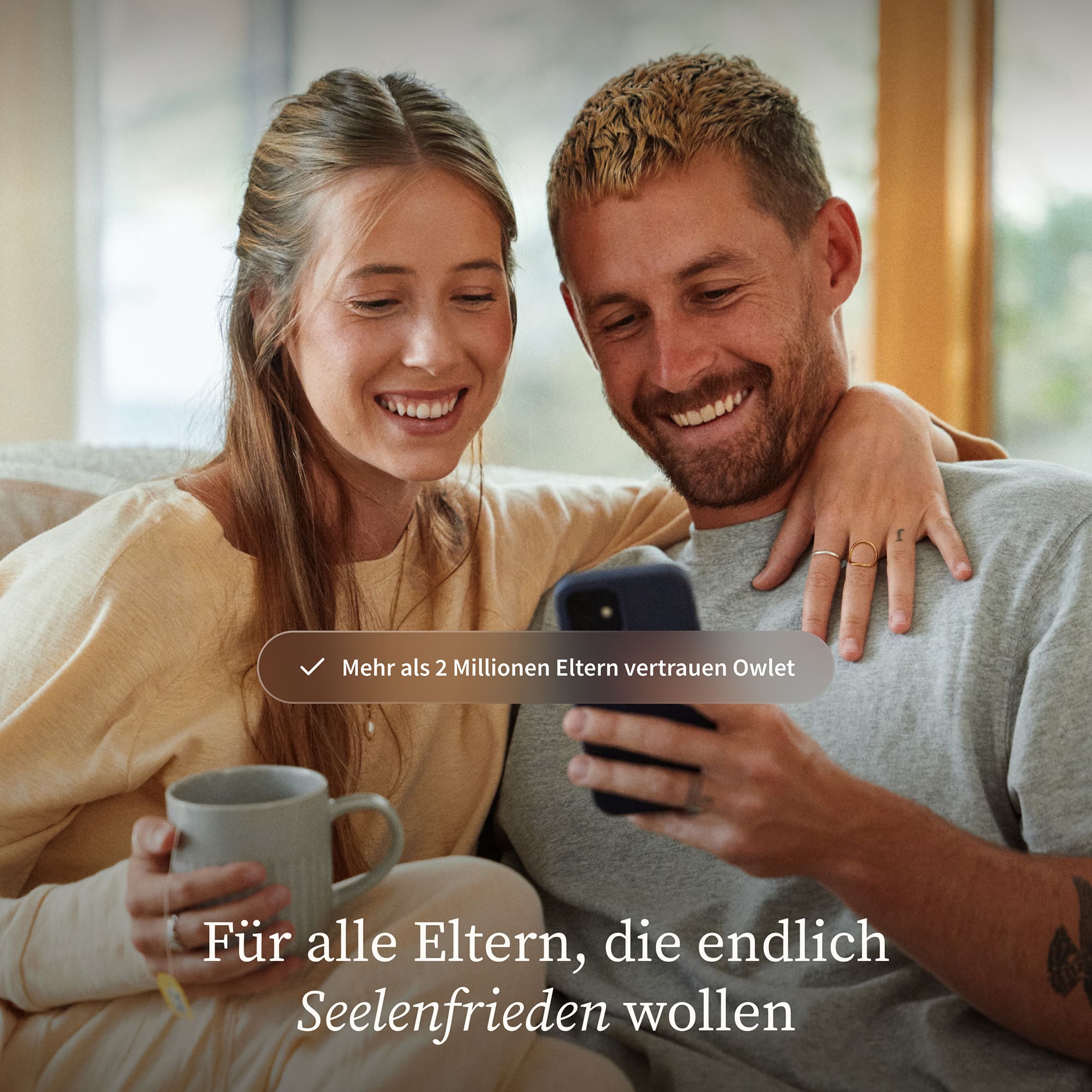 Video Babyphone, Owlet, Grün – Produktansicht