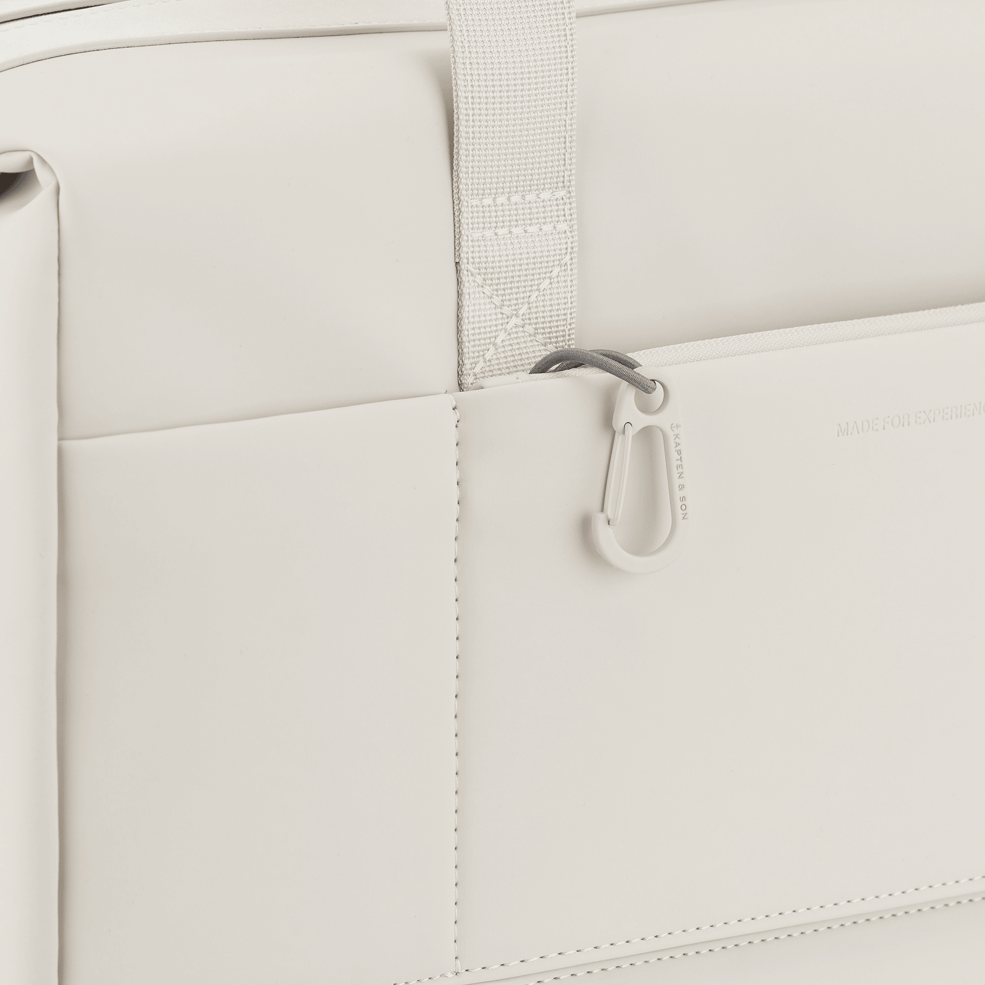 Wickeltaschen beige, KAPTEN & SON, Beige – Produktansicht