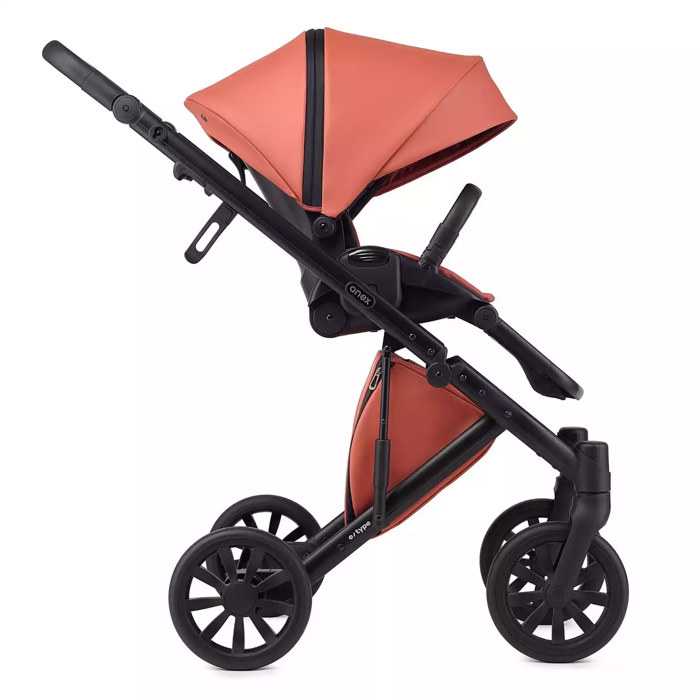 Hochstühle weiß, MINI Family, Braun – Produktansicht