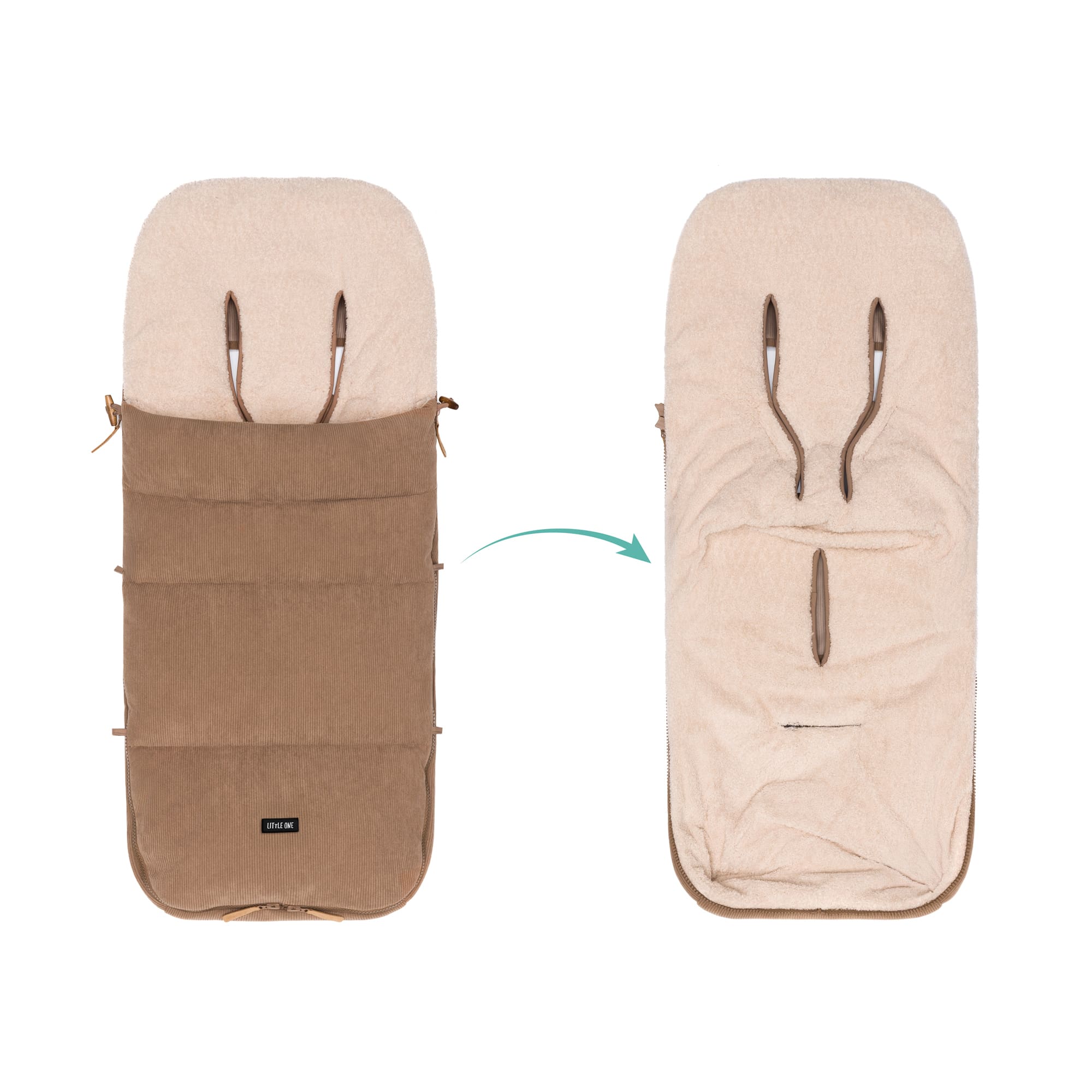 Fußsäcke & Decken, LITTLE ONE, Beige – Produktansicht