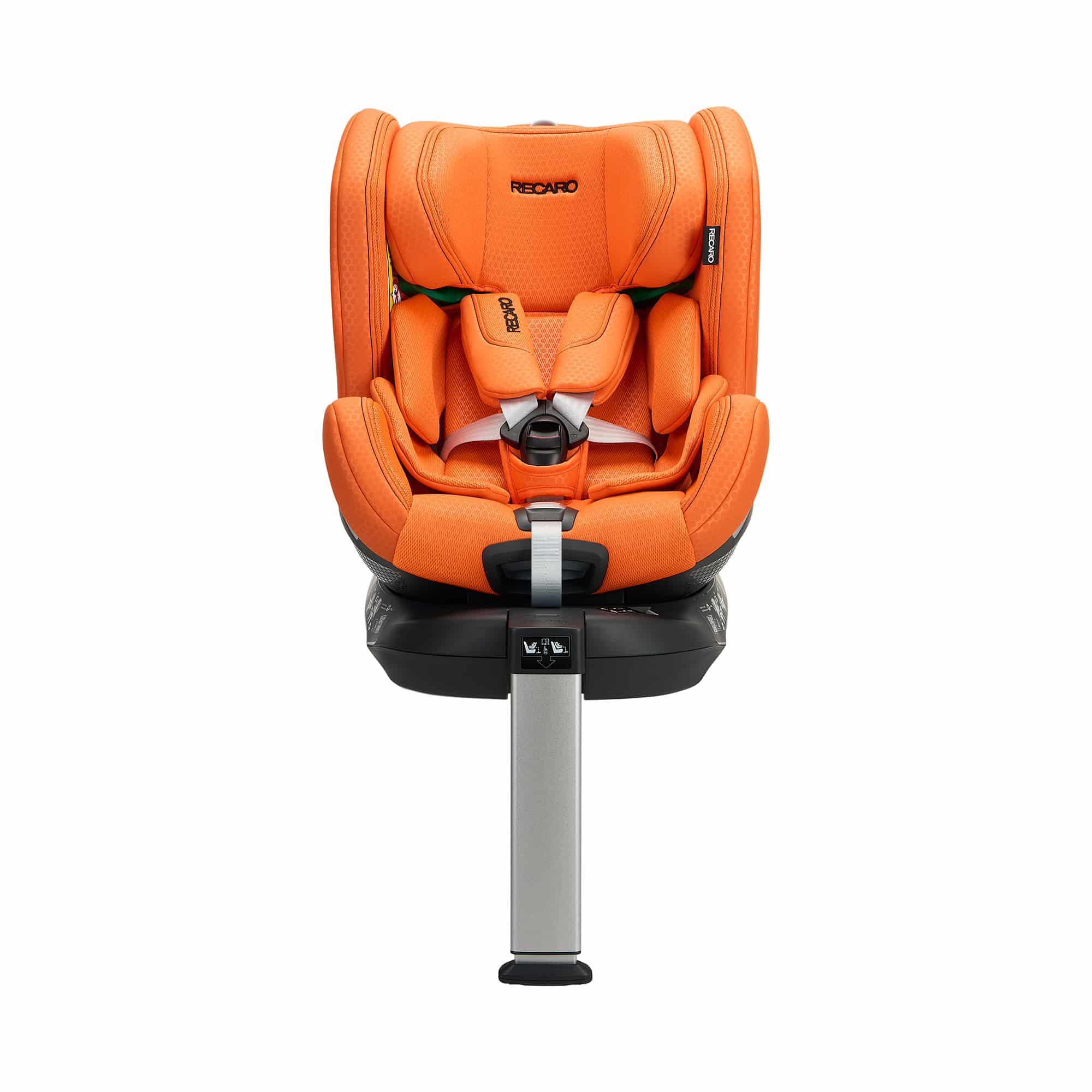 Reboarder 0-18 kg, Gruppe 0+/1, RECARO, Orange – Besonderheit: Neugeboreneneinlage mit stoßabsorbierendem Schaum