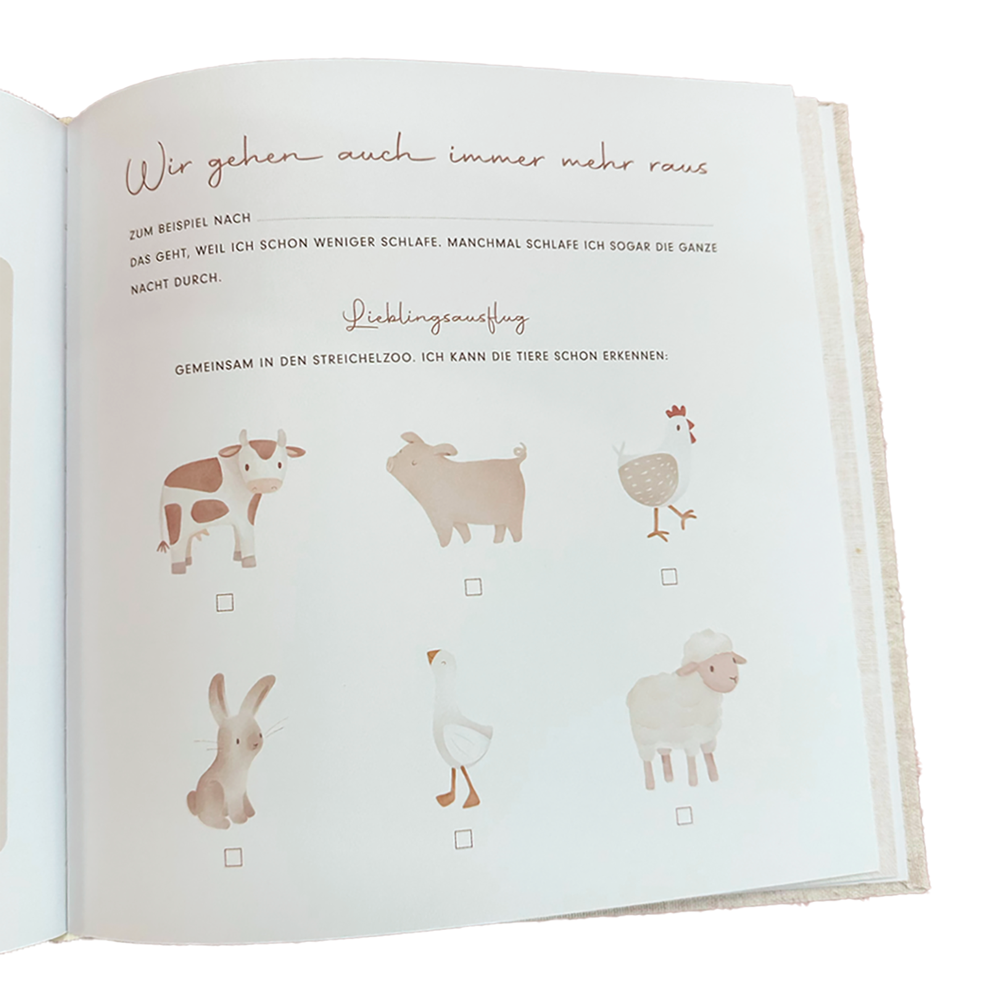 Babyalben, LITTLE DUTCH, Weiß – Produktansicht