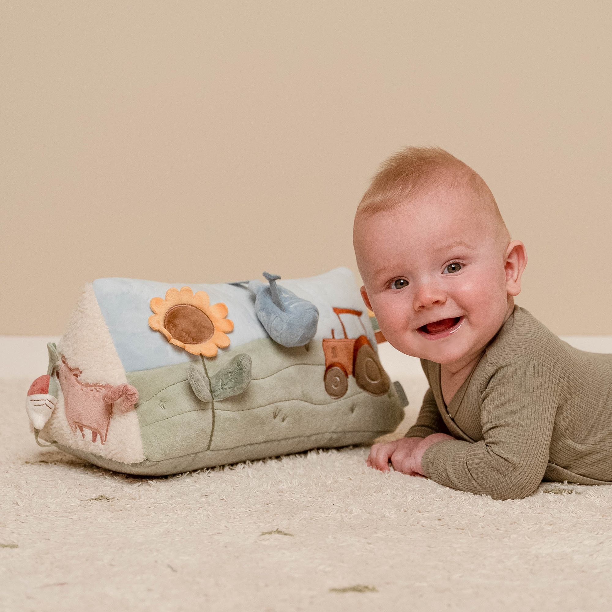 Kuscheltiere, LITTLE DUTCH, Mehrfarbig – Besonderheit: vielseitige Funktionen und Texturen