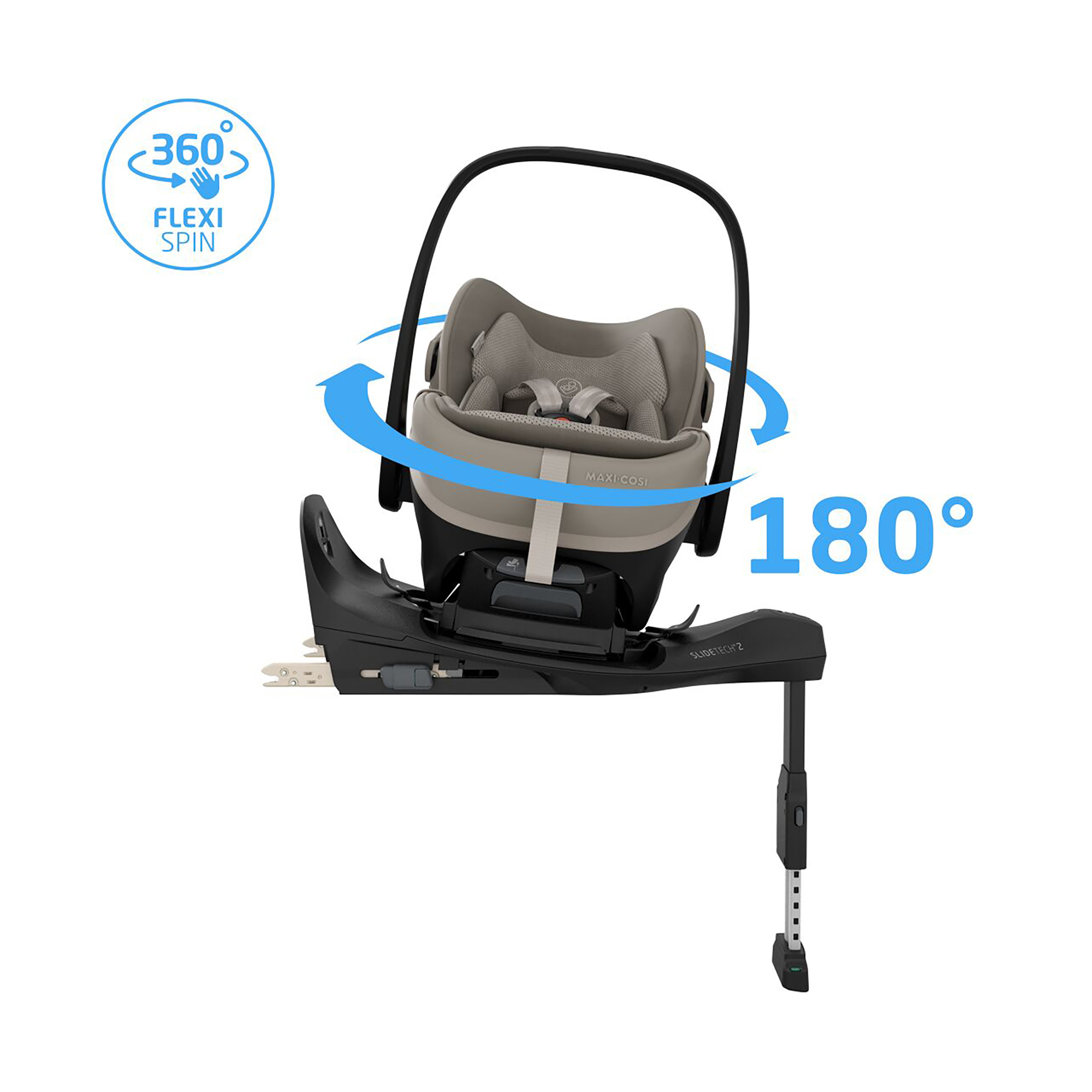 Babyschalen 0-13 kg, Gruppe 0+, MAXI-COSI Premium, Beige – Produktansicht