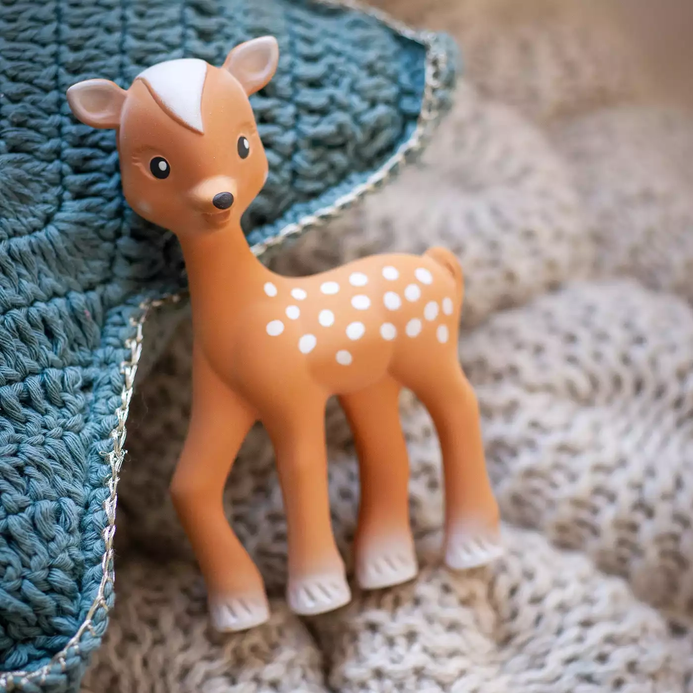 Spielfiguren, SOPHIE GIRAFE, Braun – Produktansicht
