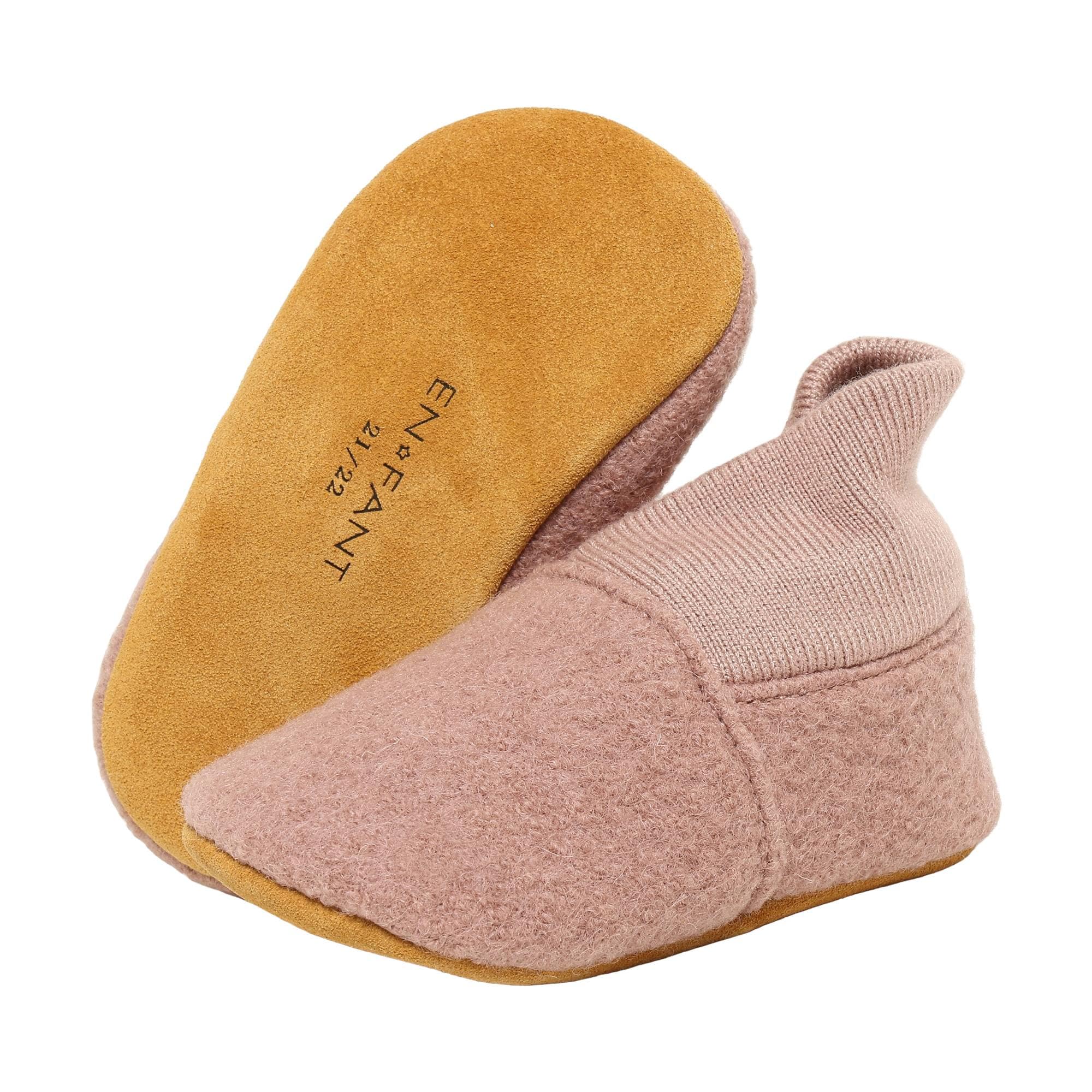 Hausschuhe, EN FANT, Pink – Besonderheit: aus 100% Wolle