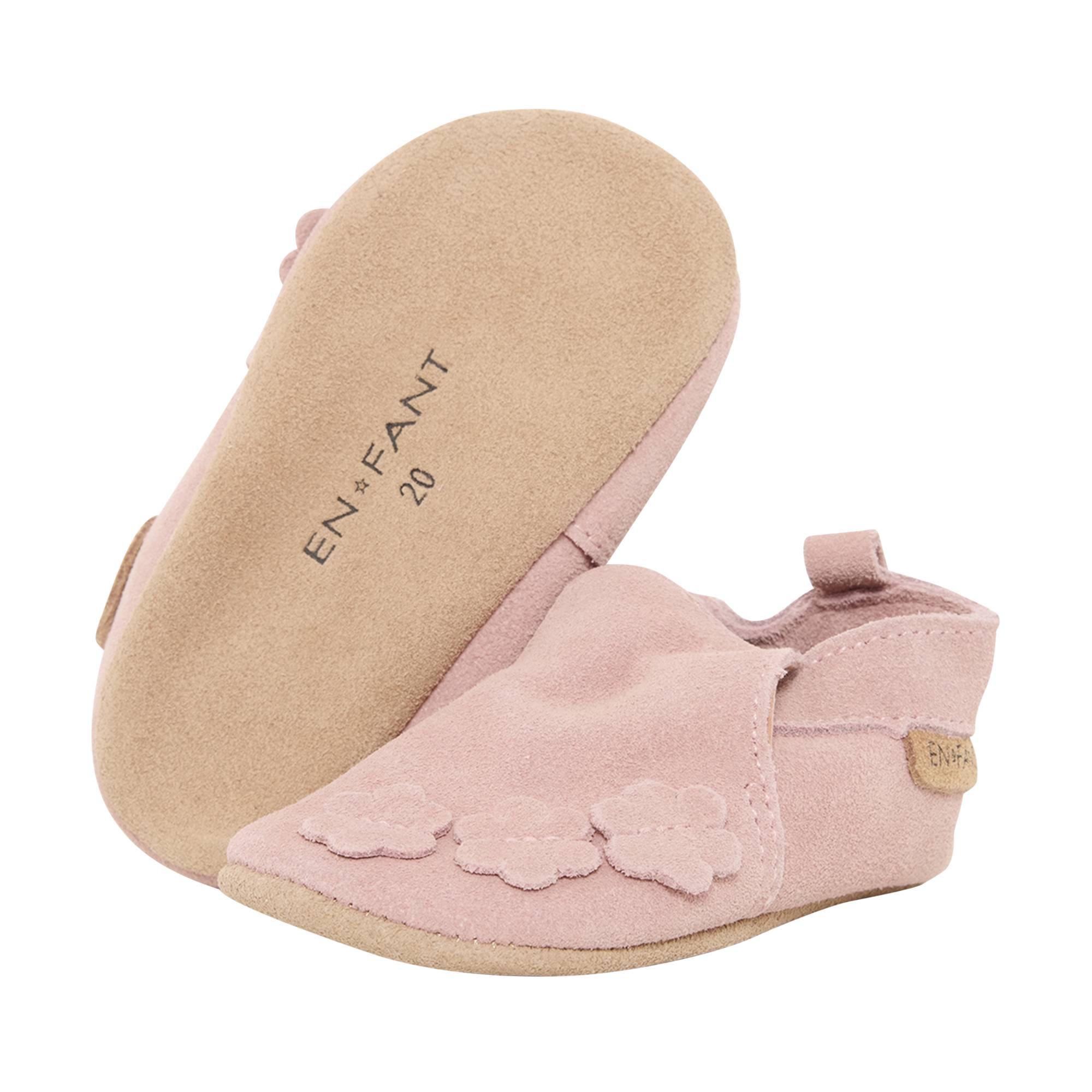 Hausschuhe, EN FANT, Pink – Besonderheit: rutschfeste, weiche und flexible Sohle
