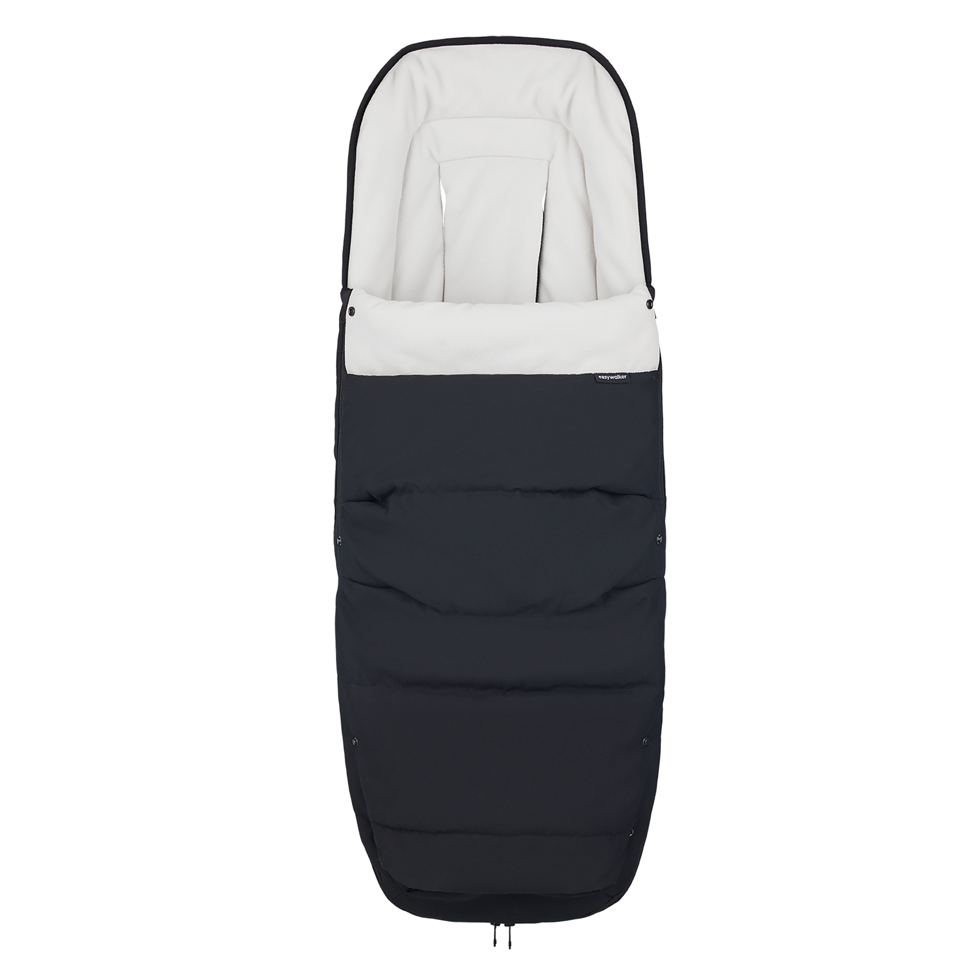 Fußsäcke & Decken, easywalker, Schwarz – Produktansicht