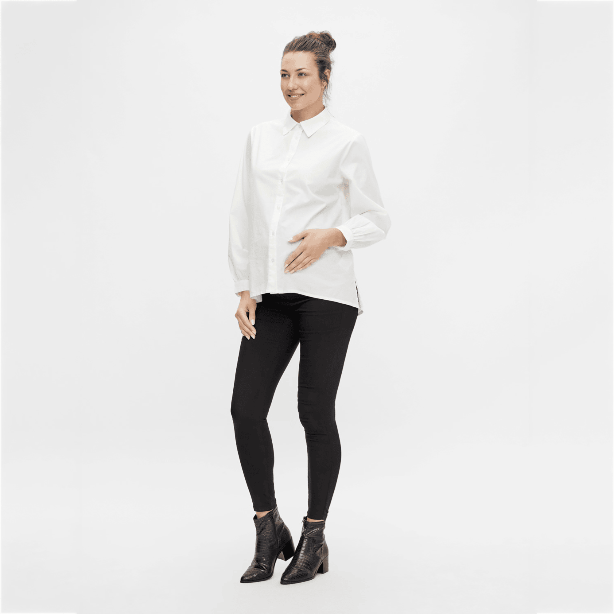 Umstandshosen, Mamalicious, Schwarz – Besonderheit: tolles Basic-Teil