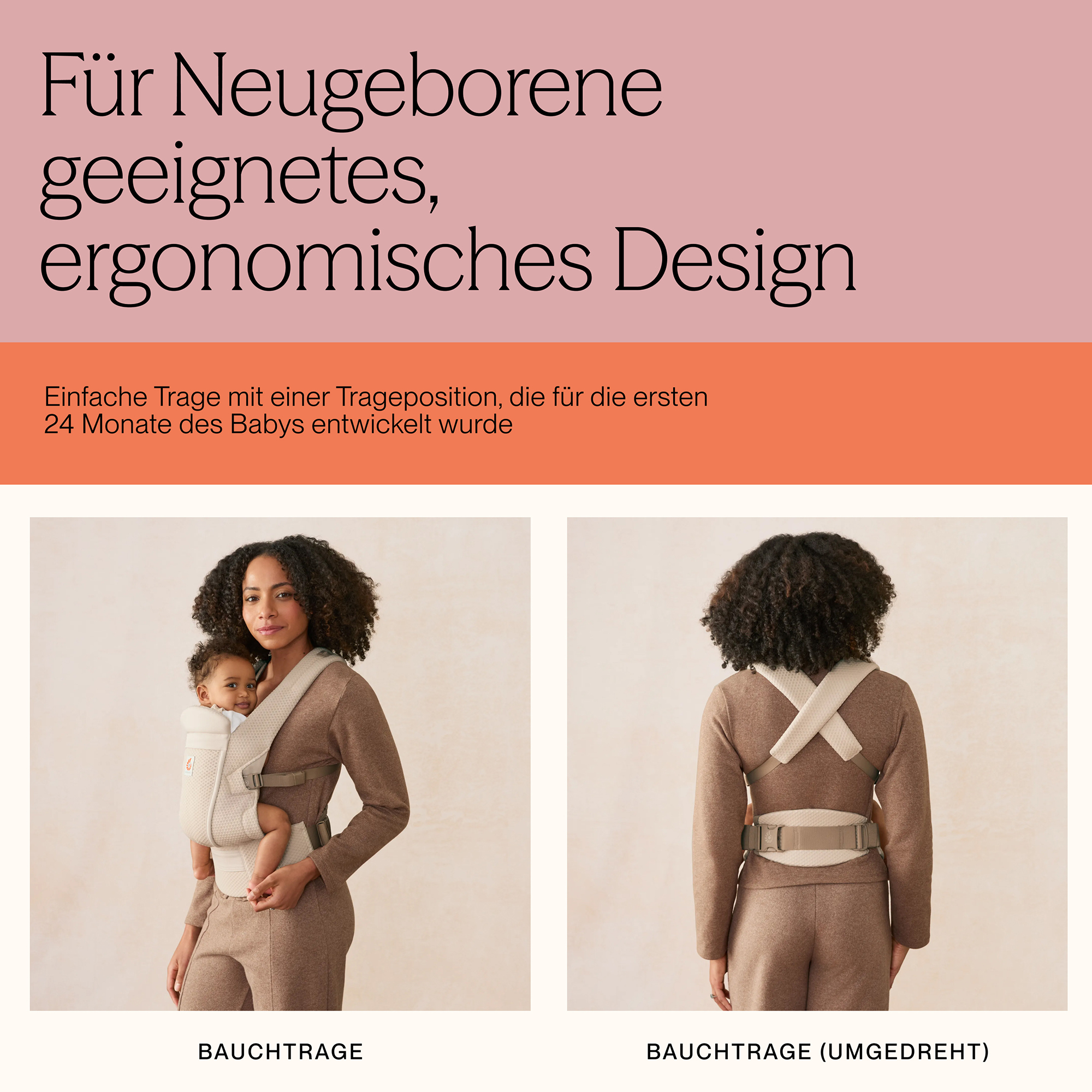 Babytragen, ERGObaby, Blau – Produktansicht