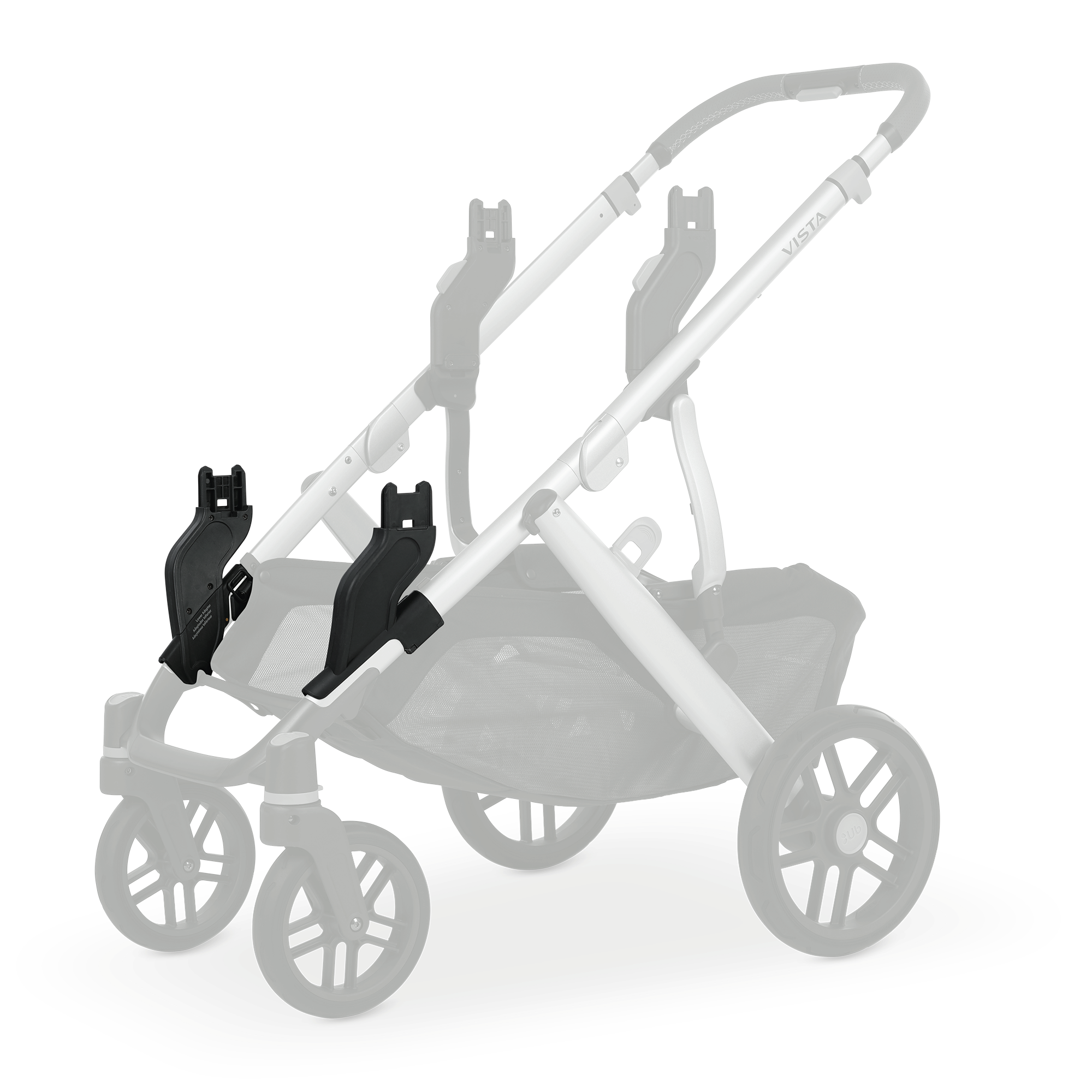 Adapter, UPPAbaby, Schwarz – Besonderheit: für Vista (2015 – 2019) / Vista V2
