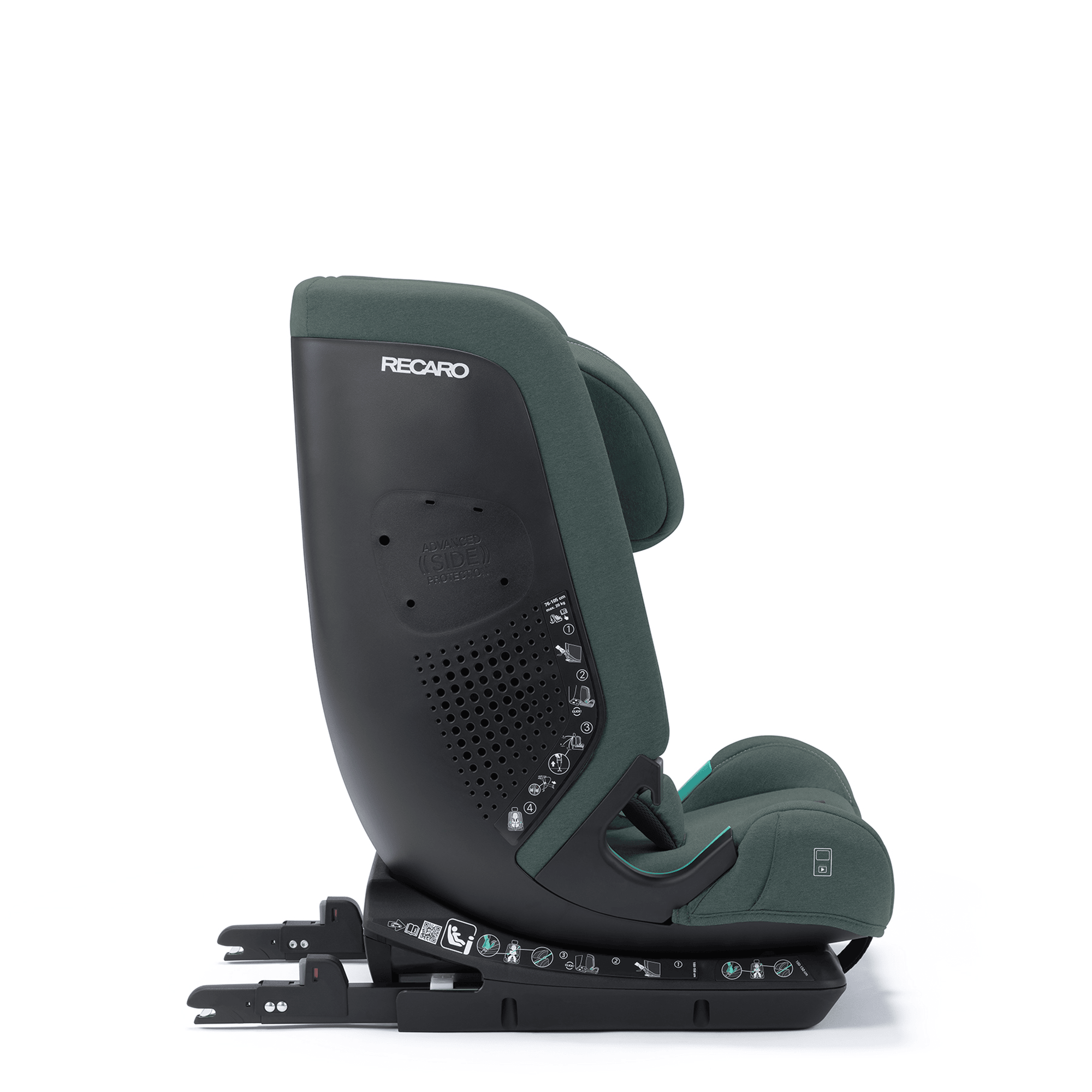 Kindersitze 9-36 kg, Gruppe 1/2/3, RECARO – Produktansicht