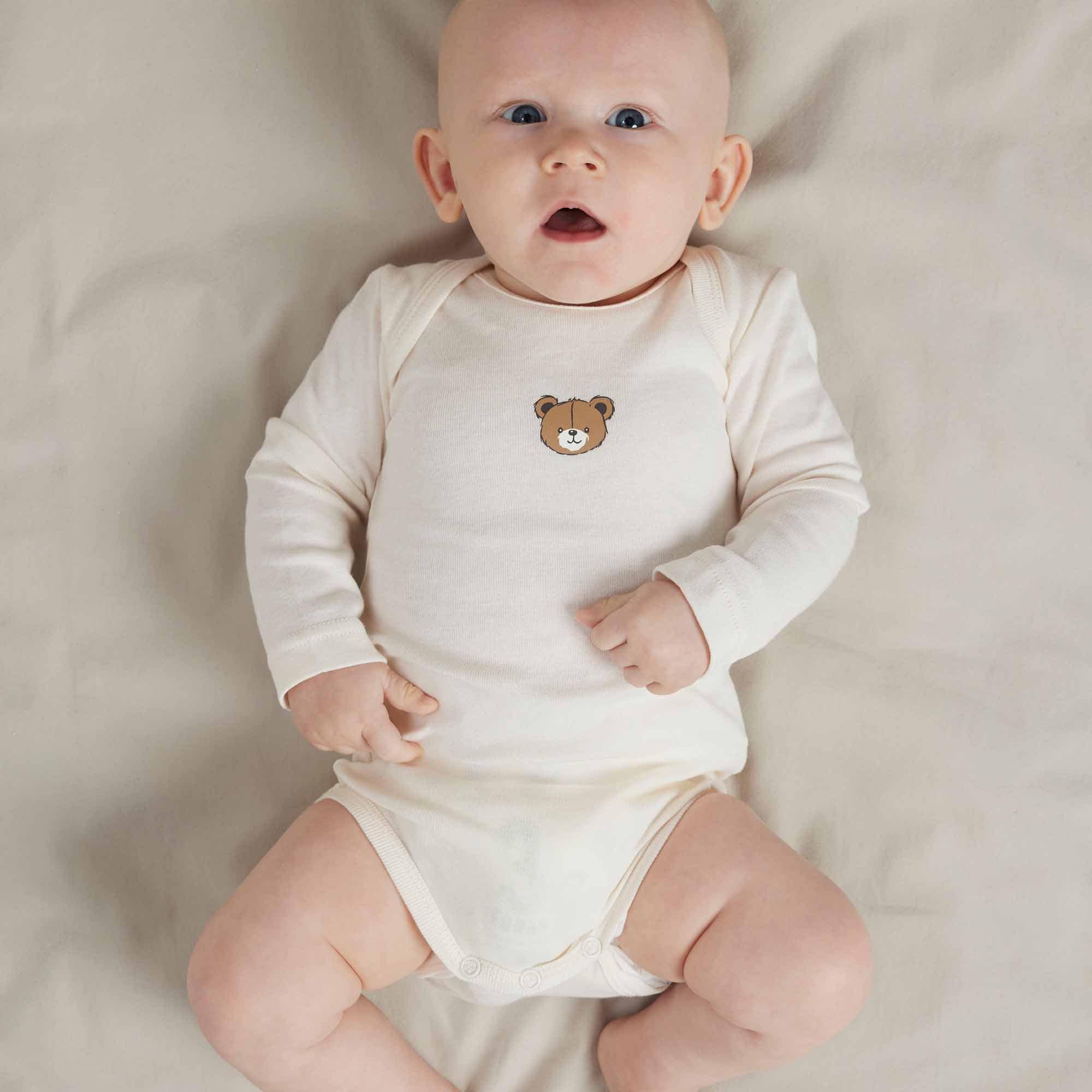 Langarmbodys, name it, Beige – Produktansicht