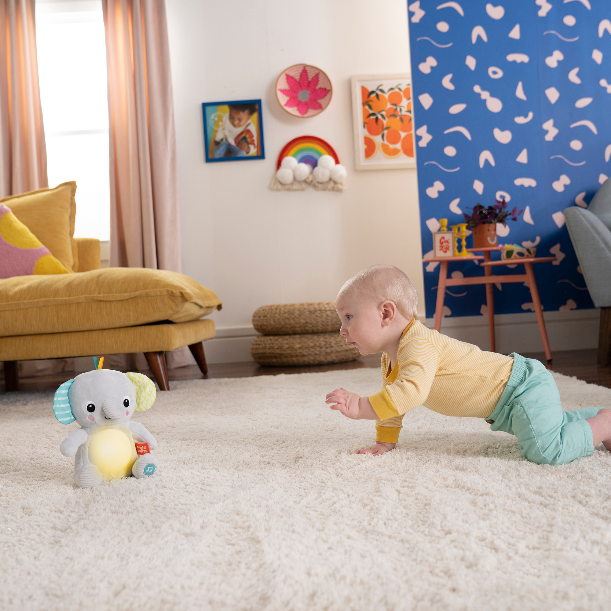 Kuscheltiere, BrightStarts, Mehrfarbig – Produktansicht