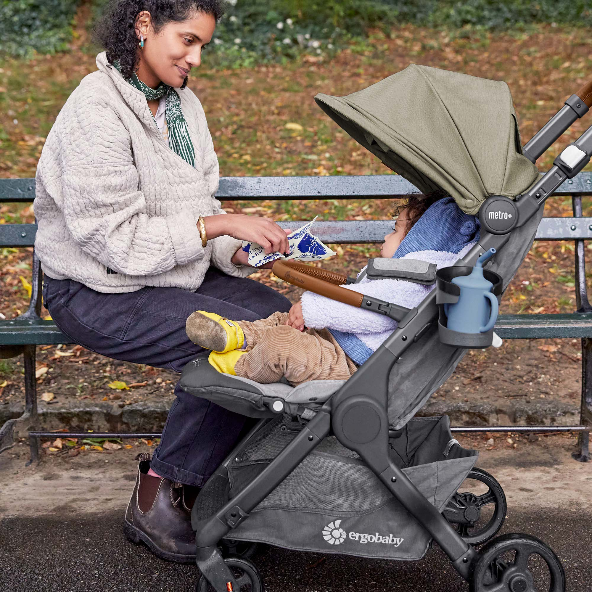 Sportwagen, ERGObaby, Grün – Produktansicht