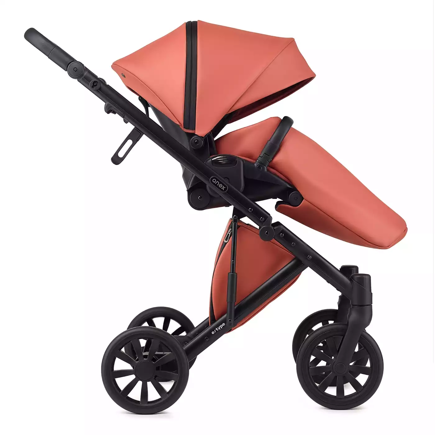 Hochstühle weiß, MINI Family, Braun – Produktansicht