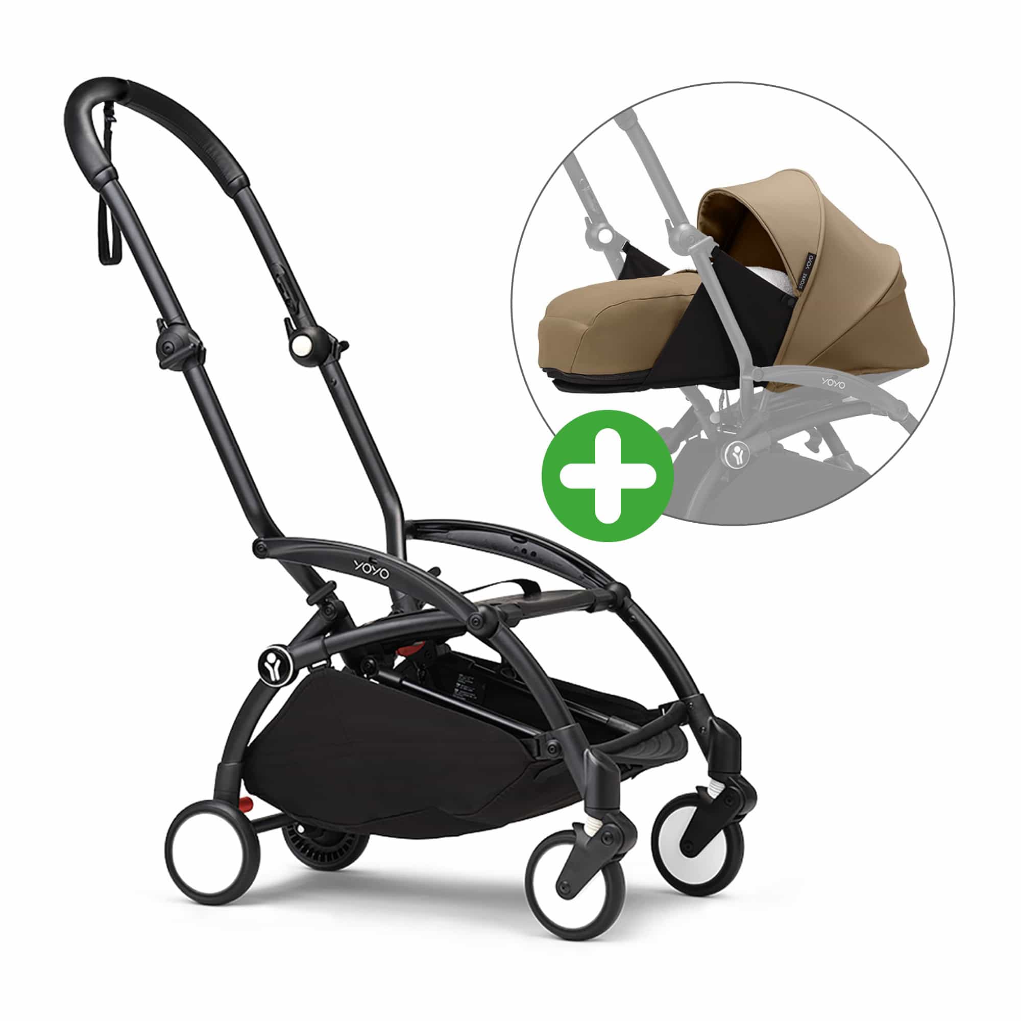 Kombi-Kinderwagen, STOKKE, Braun – Produktansicht