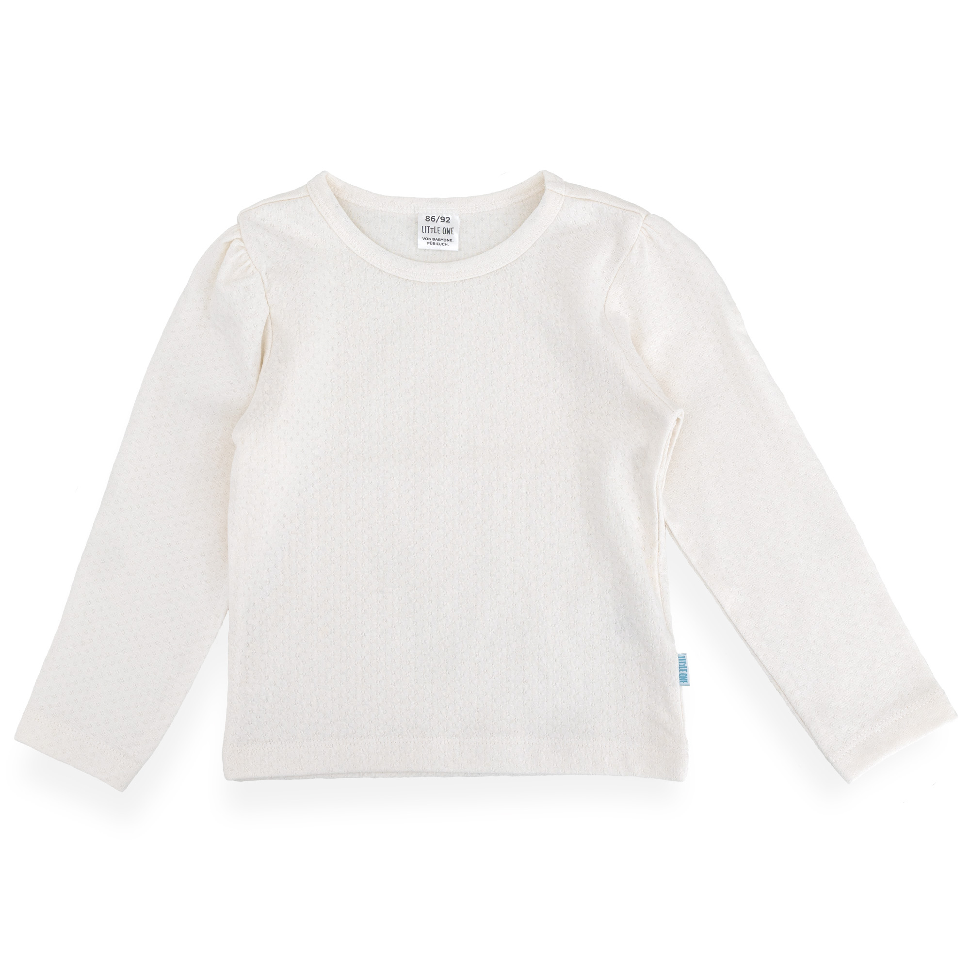Langarmshirts, LITTLE ONE, Weiß – Produktansicht
