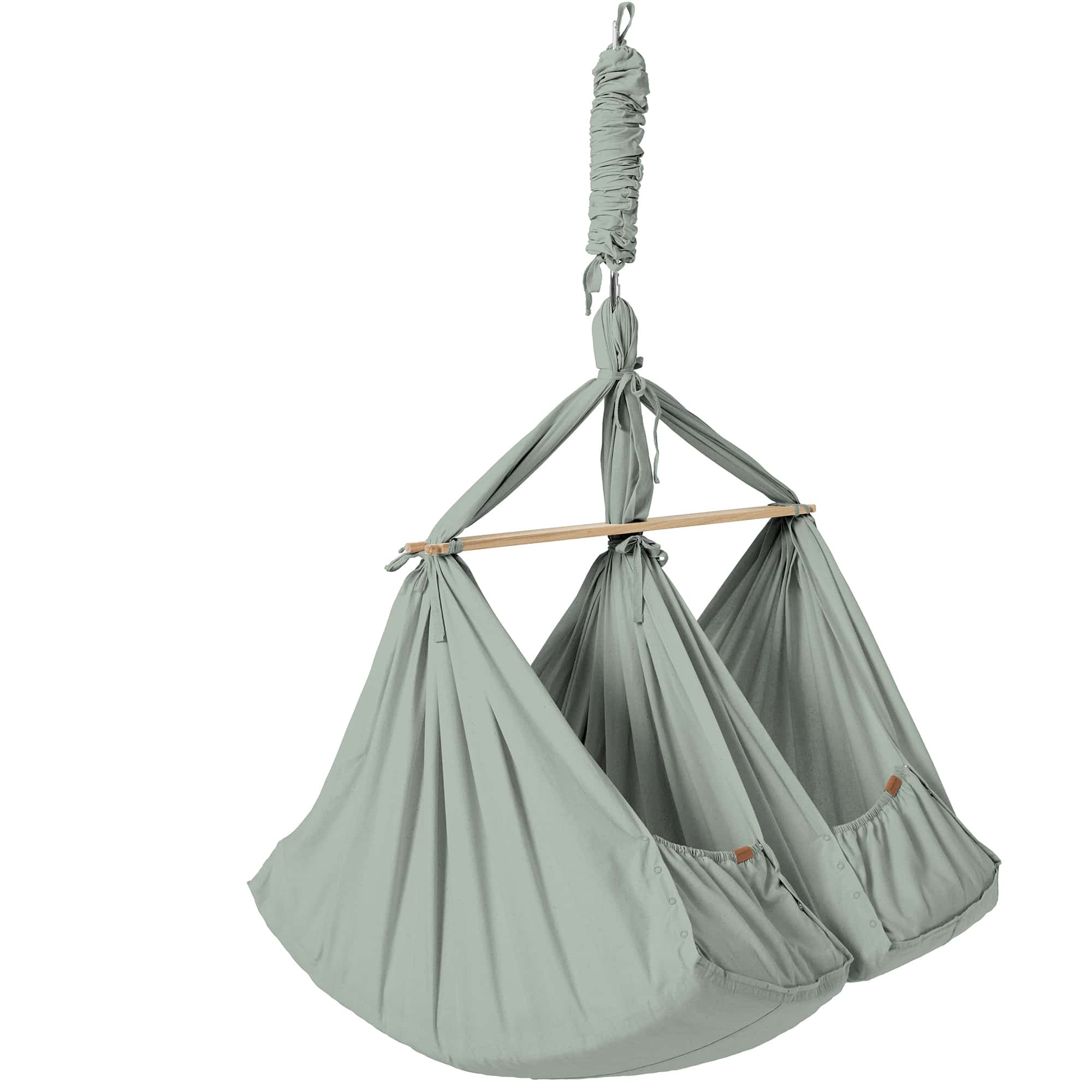 Federwiegen für Zwillinge, MEMBANTU, Grün – Produktansicht