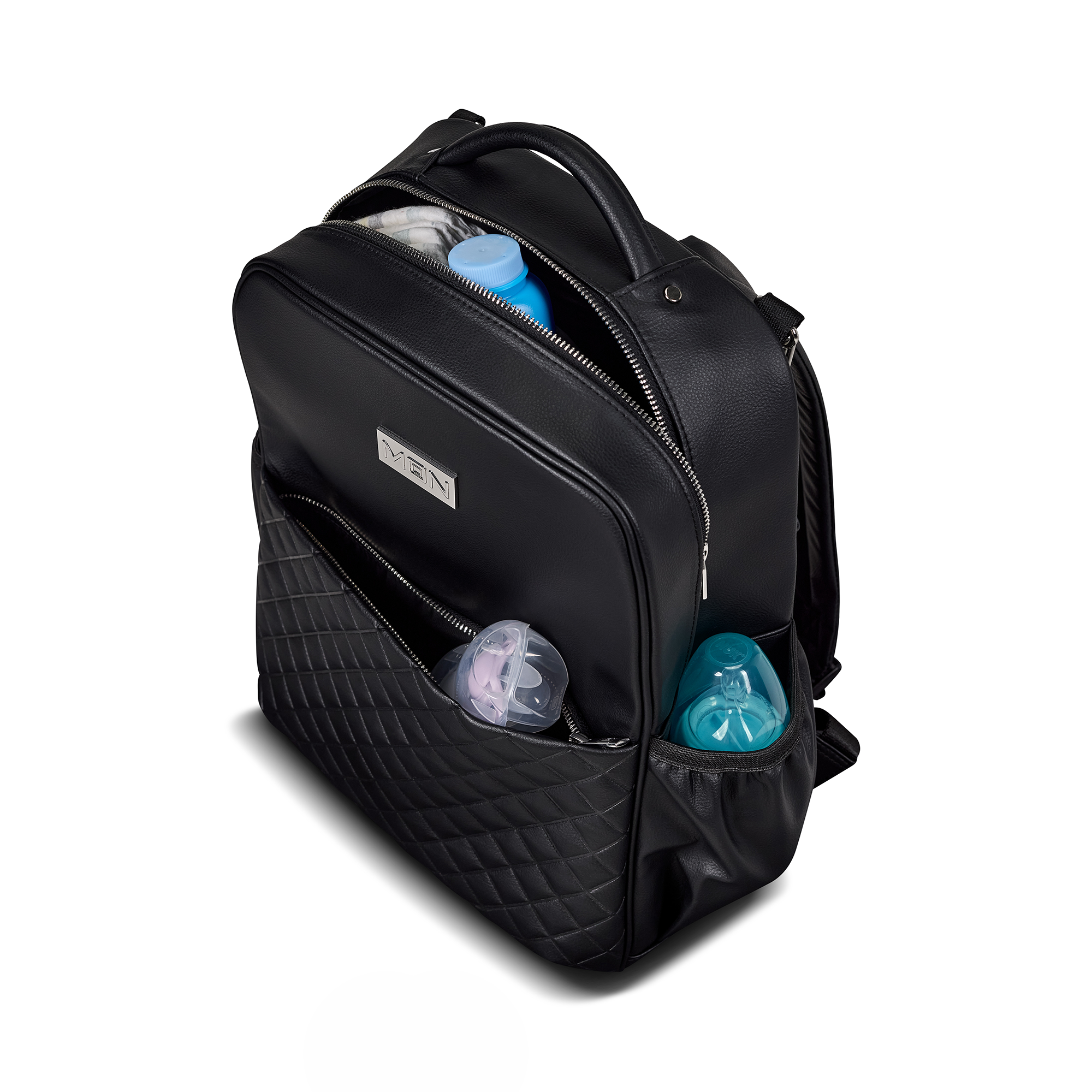 Wickeltaschen, MOON, Schwarz – Produktansicht