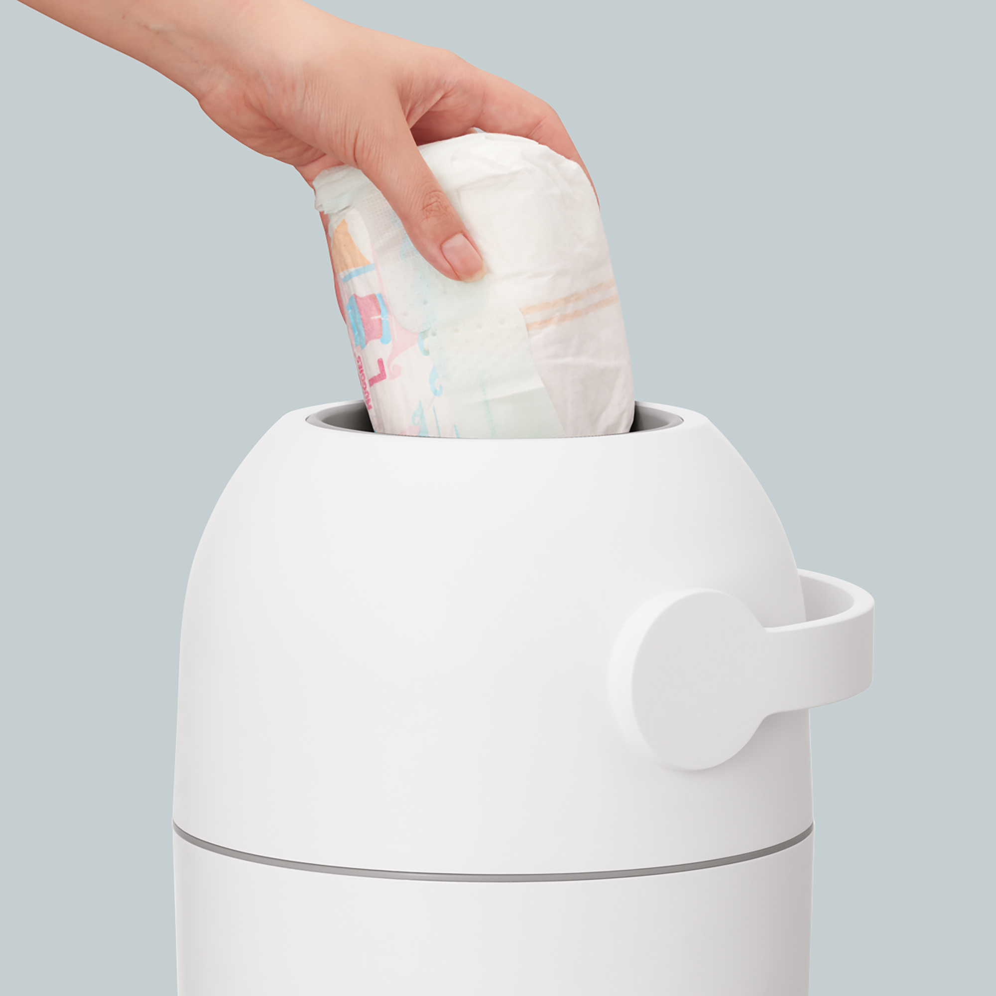 Windeleimer, tradewell, Beige – Produktansicht
