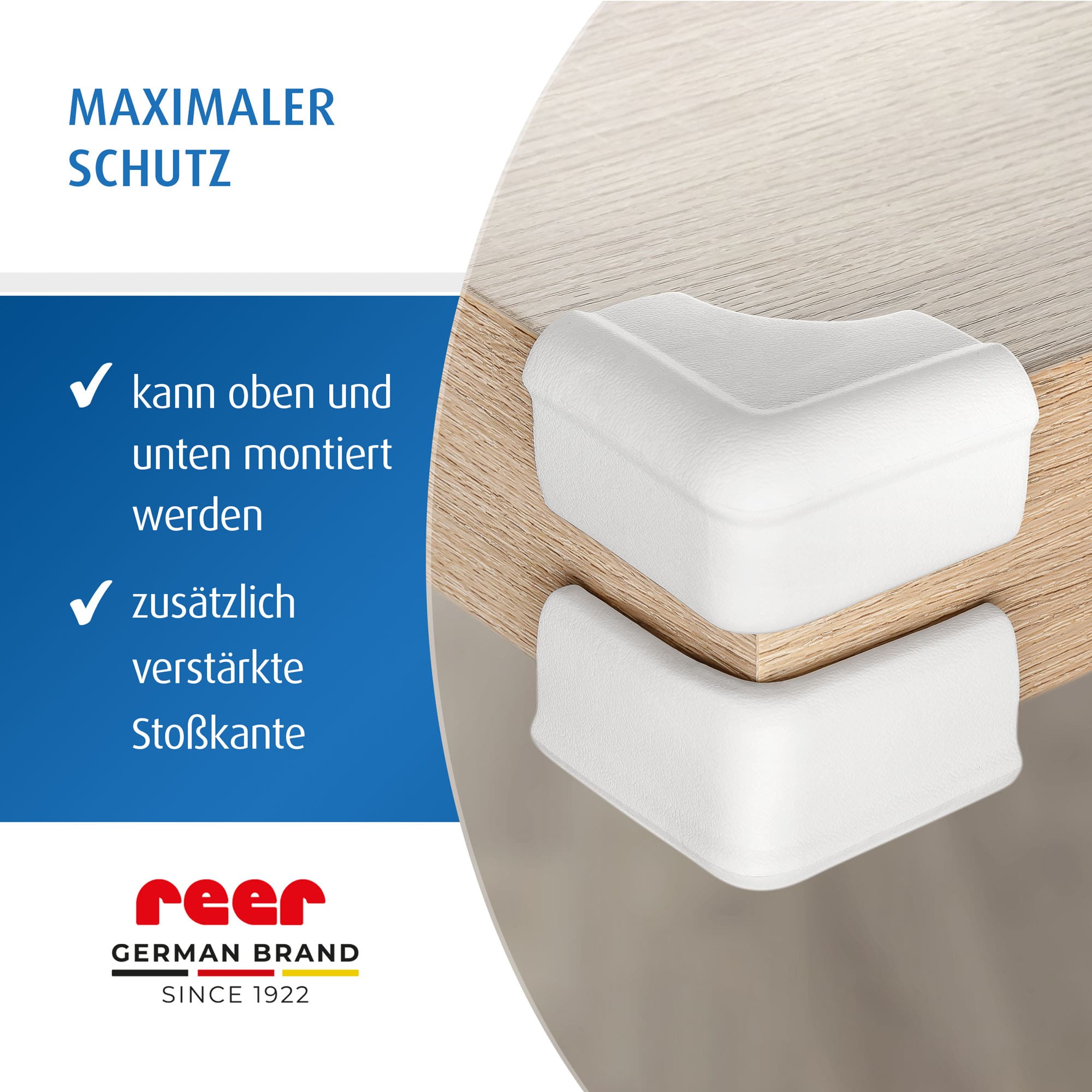 Kantenschutz, reer, Weiß – Produktansicht