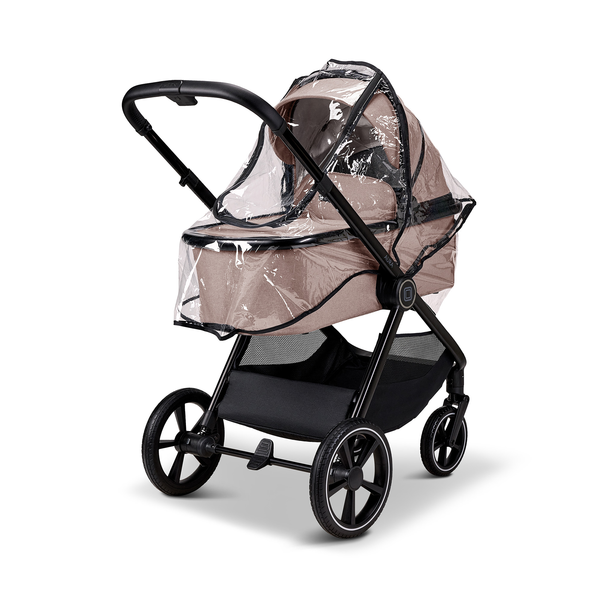 Kombi-Kinderwagen, MOON, Beige – Produktansicht