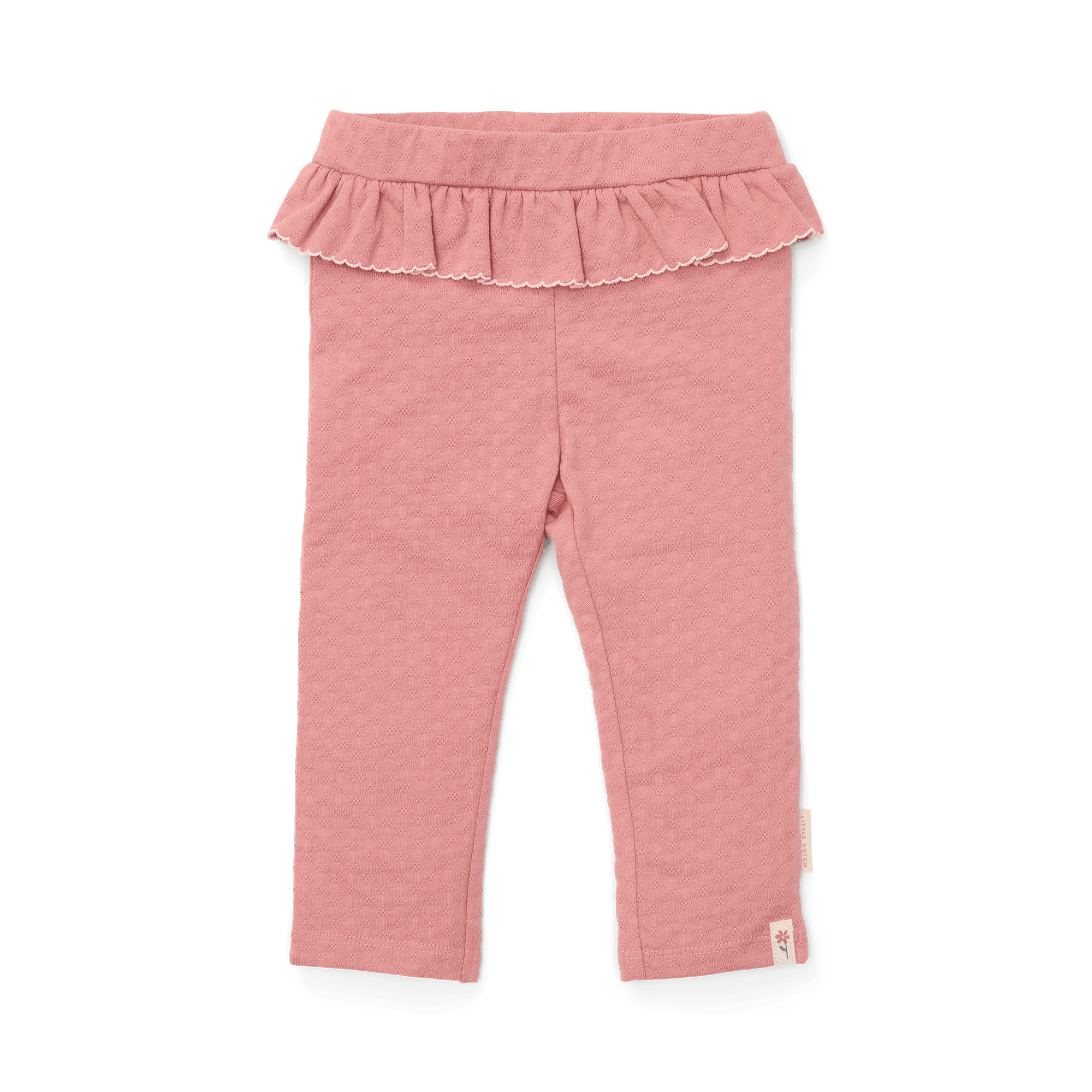 Leggings, LITTLE DUTCH, Pink – Besonderheit: aus 100% Baumwolle