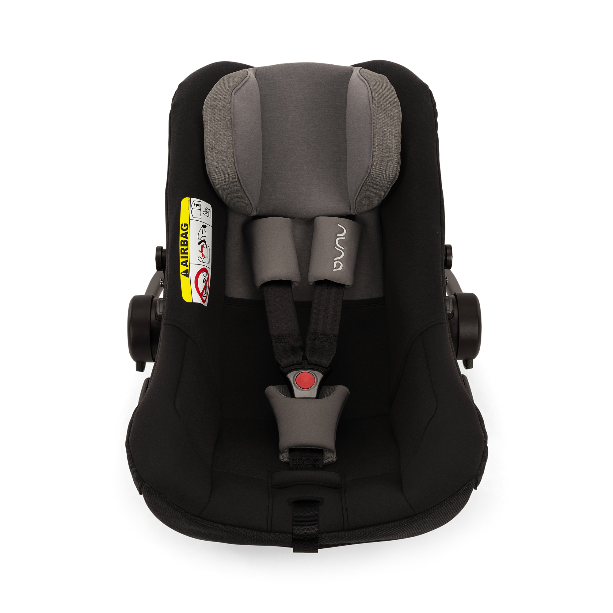 Babyschalen 0-13 kg, Gruppe 0+, nuna, Schwarz – Produktansicht