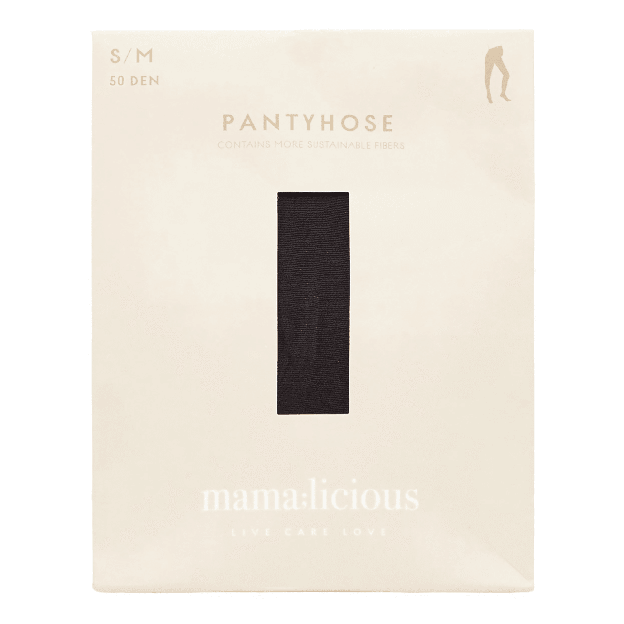 Umstandshosen, Mamalicious, Schwarz – Produktansicht