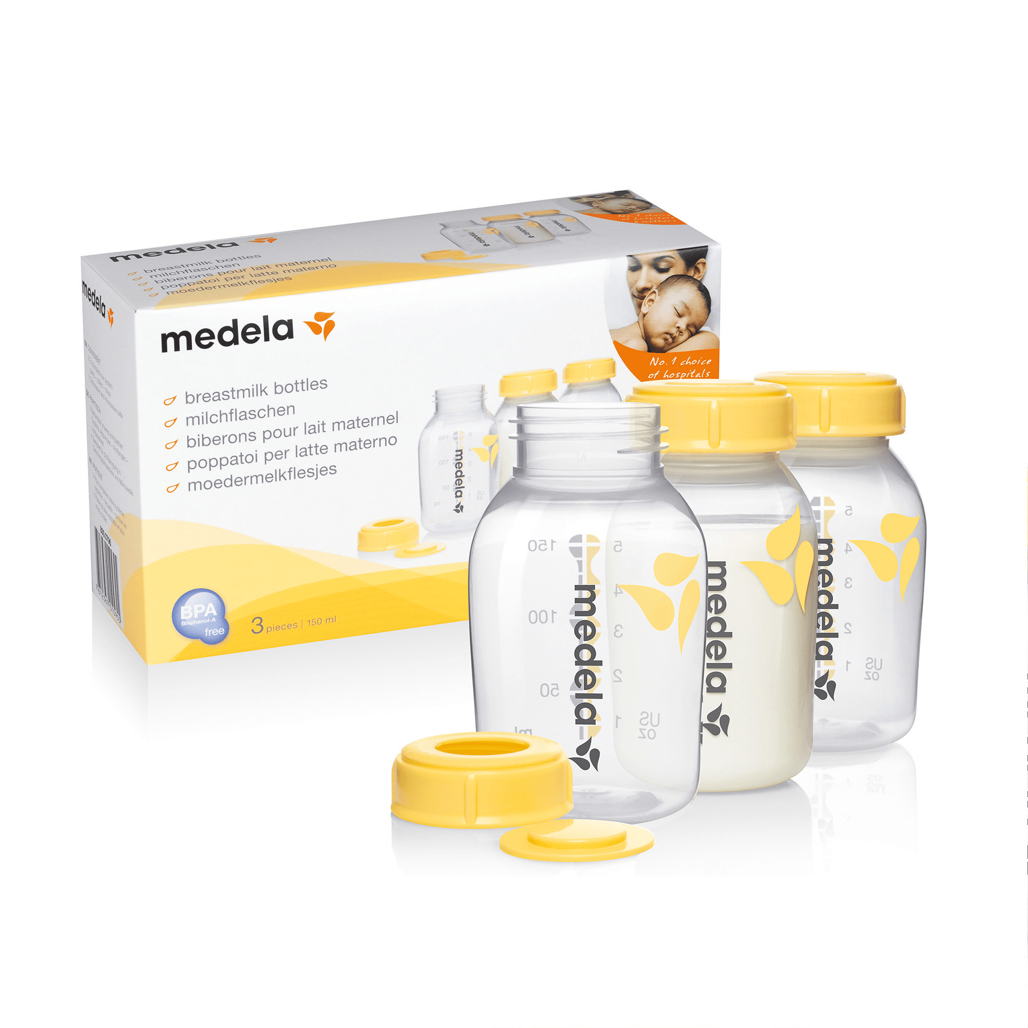 Stillzubehör, medela, Transparent – Produktansicht