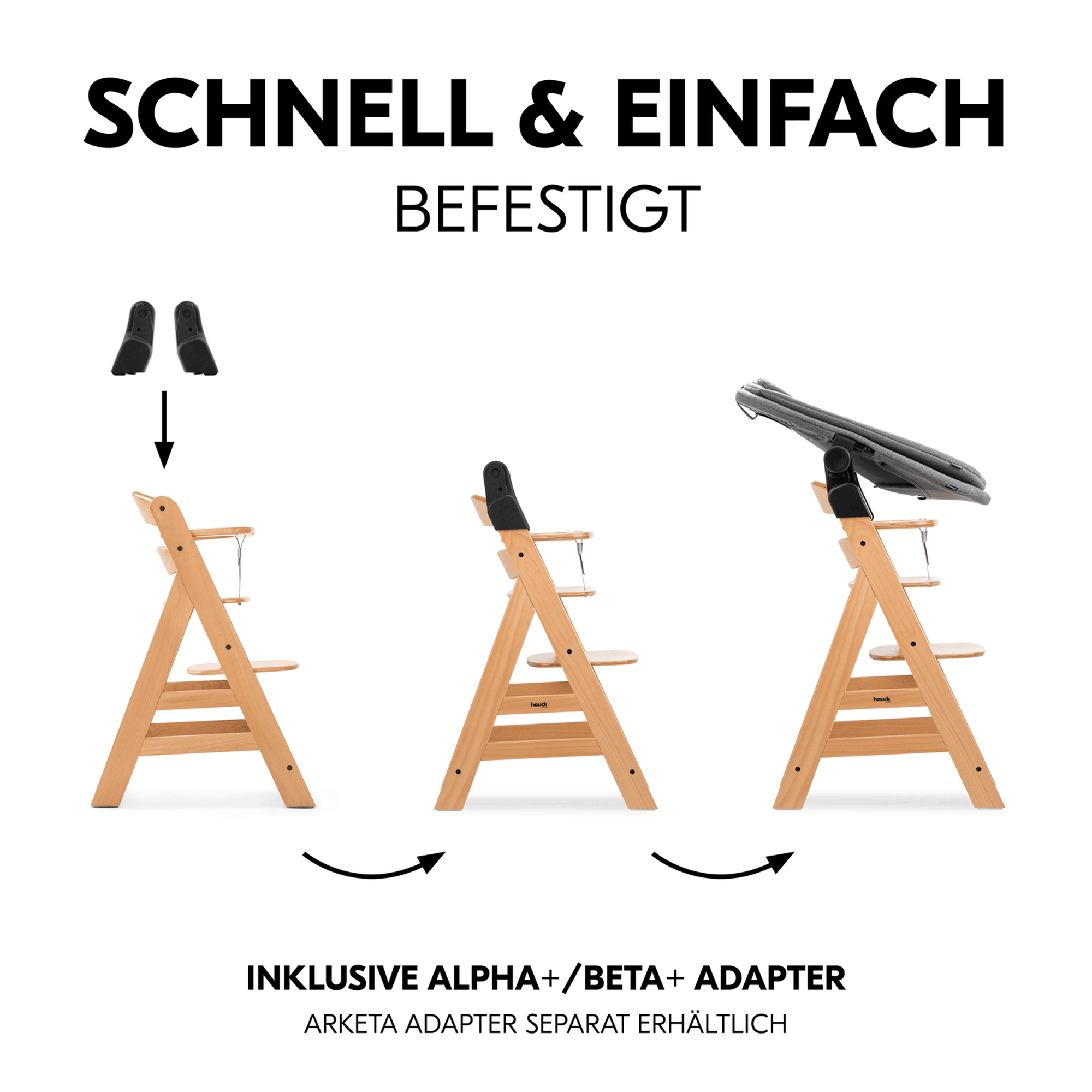 Wippen, hauck, Grau – Produktansicht