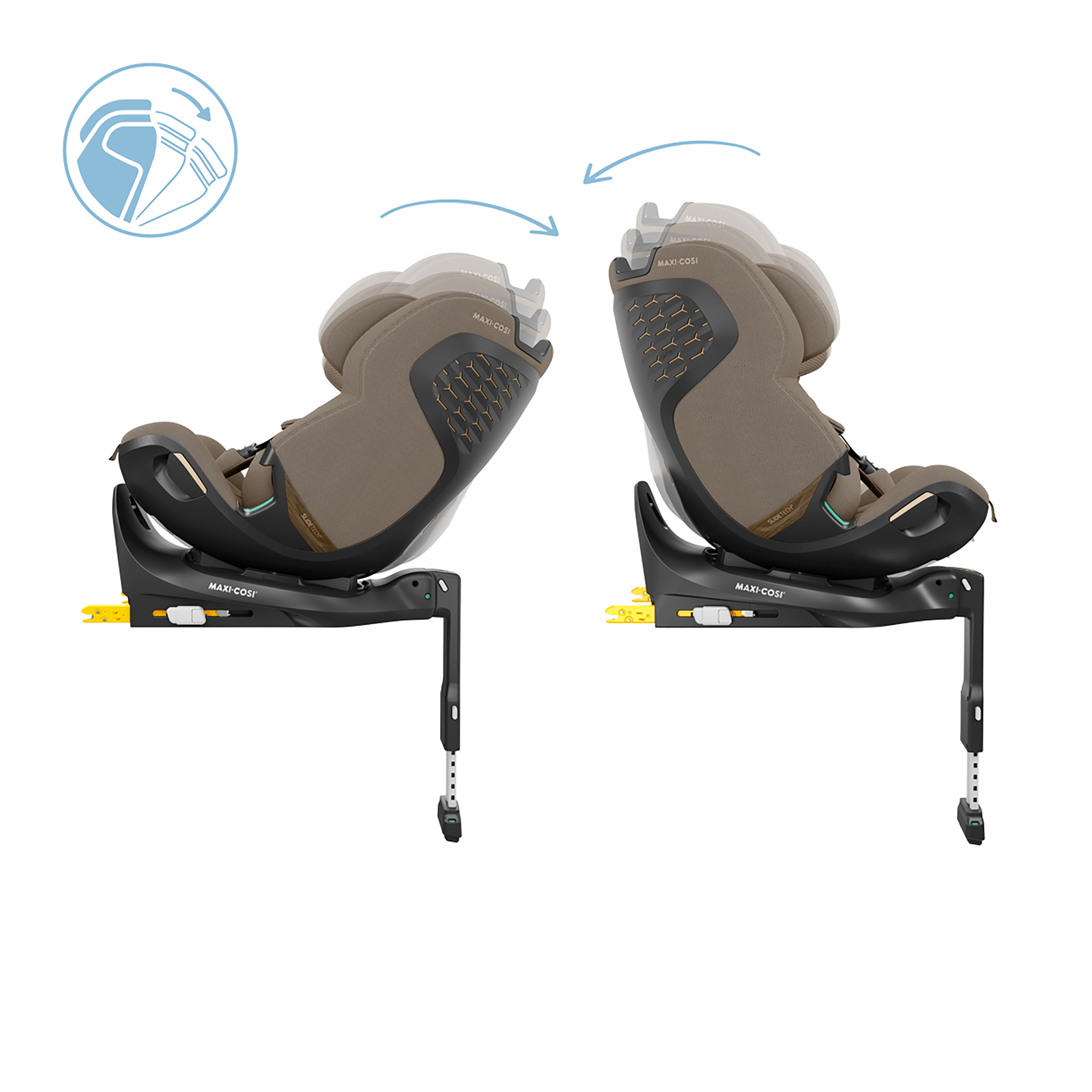 Kindersitze 9-36 kg, Gruppe 1/2/3, MAXI-COSI Premium, Beige – Produktansicht